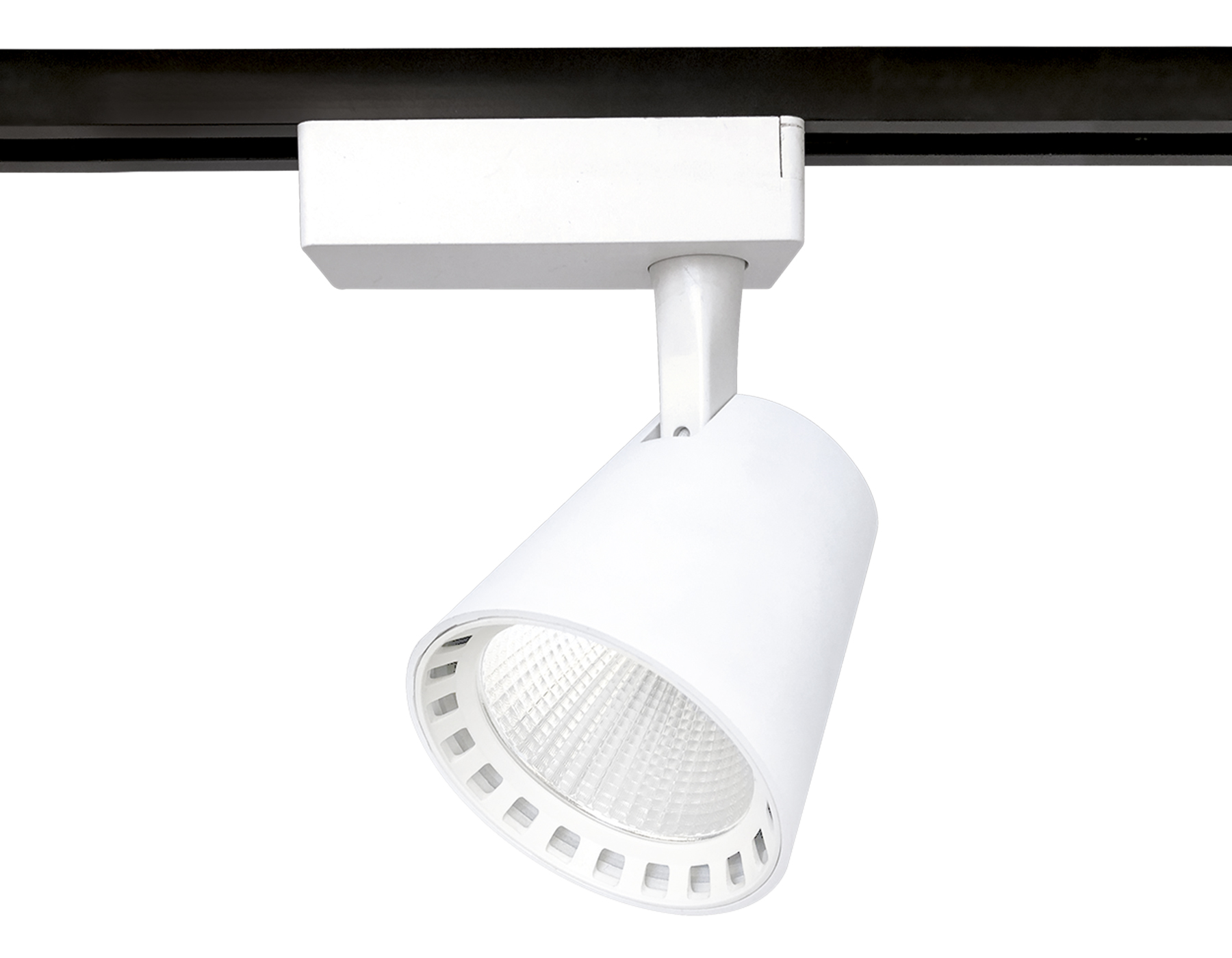 Трековый однофазный светодиодный светильник Ambrella GL5974 WH белый LED 15W 4200K 24°