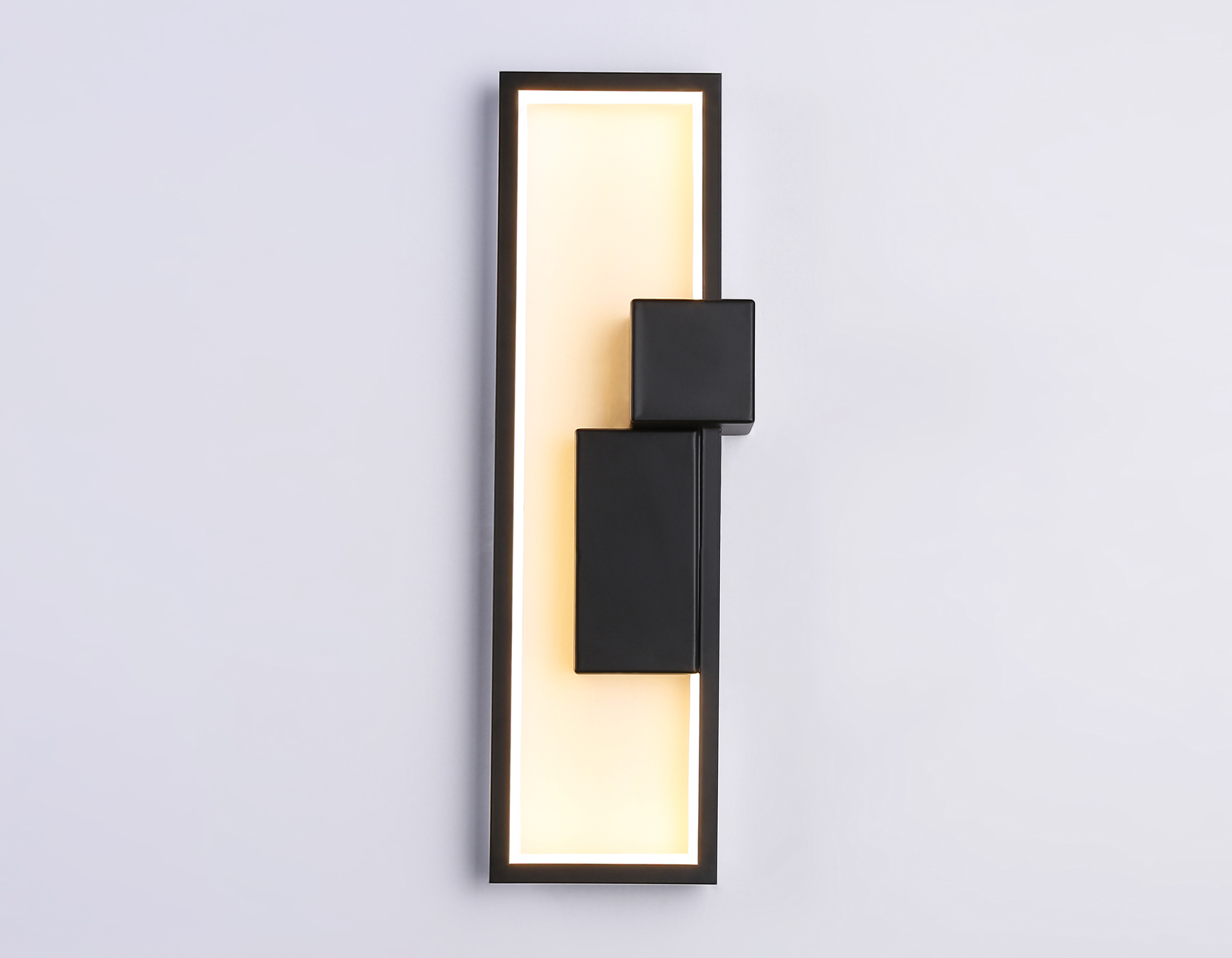 Настенный светильник Ambrella FL5223 SBK черный песок LED 3000K/4200K/6400K 24W 400*140*100 Настенный светильник Ambrella FL5223 SBK черный песок LED 3000K/4200K/6400K 24W 400*140*100