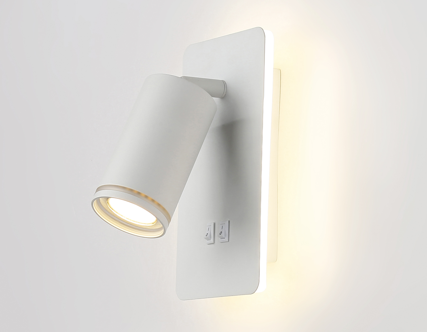 Настенный светильник Ambrella FW2465 WH белый LED 4200K 9W 185*105*150