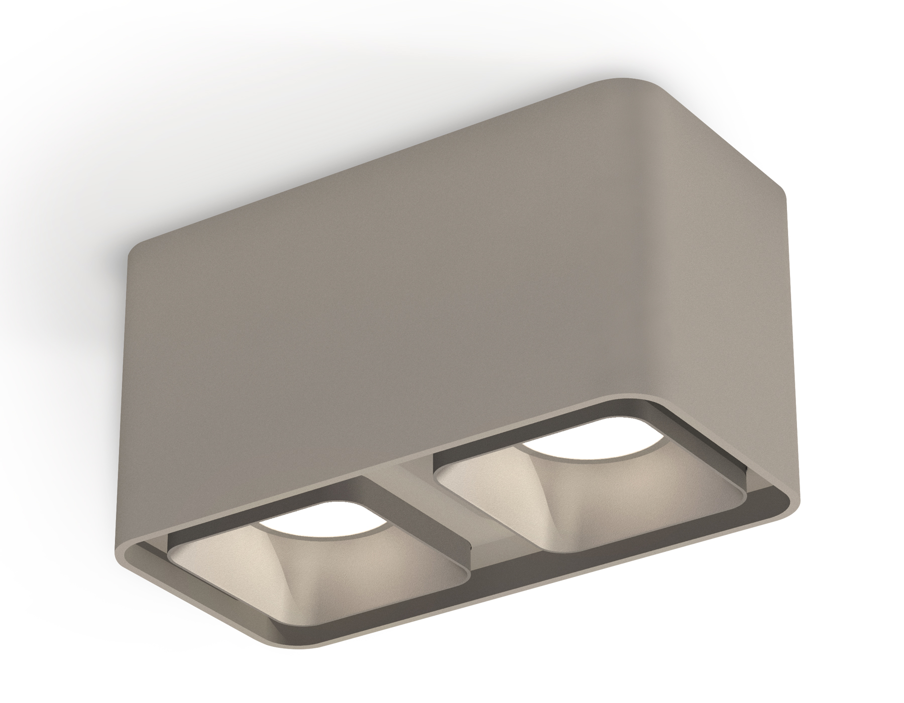 Накладной светильник XS7852003 SGR/SSL серый песок/серебро песок MR16 GU5.3 (C7852, N7703)