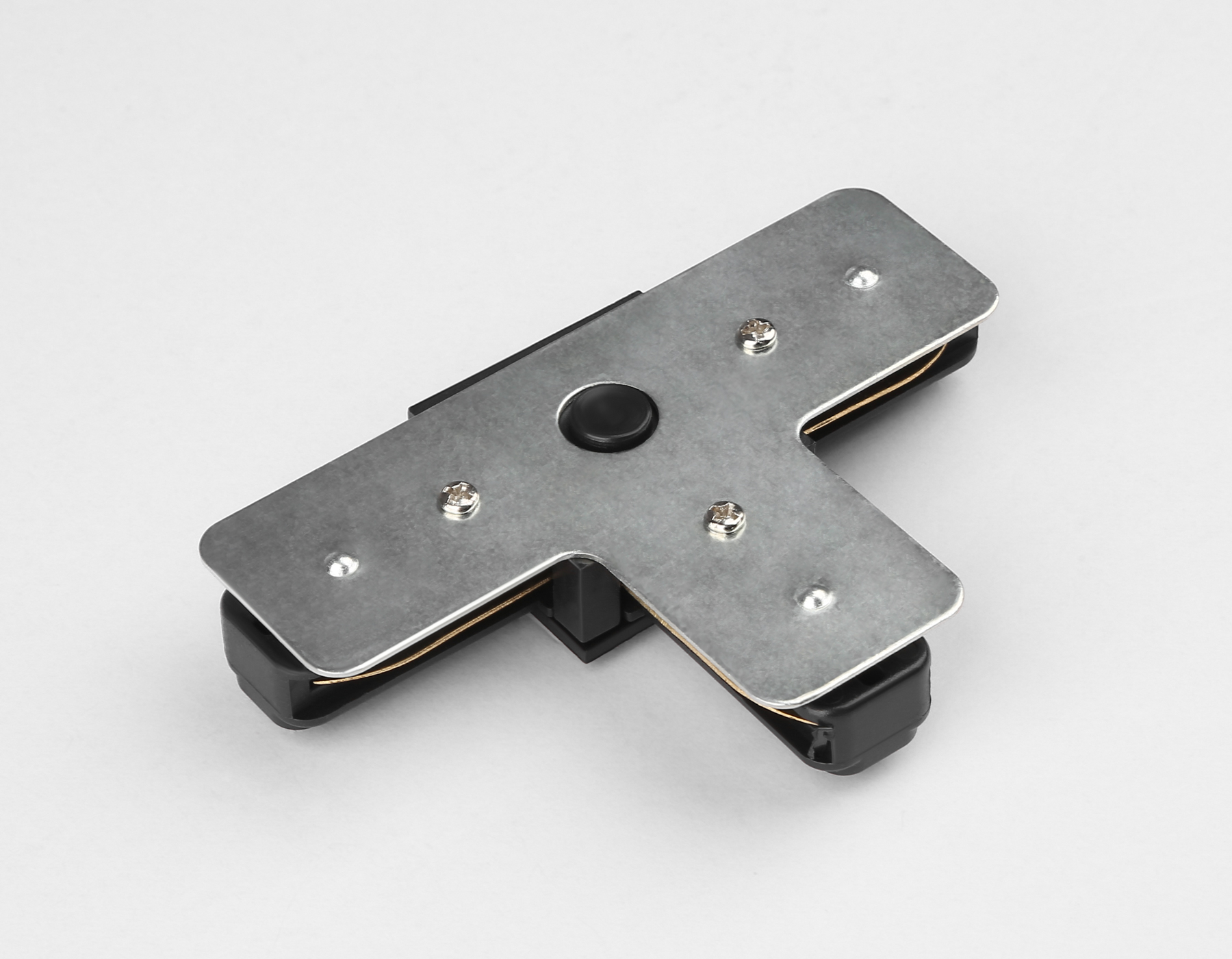 GL7168 BK черный коннектор Т-образный для однофазного шинопровода Standard 220V 105*70*20