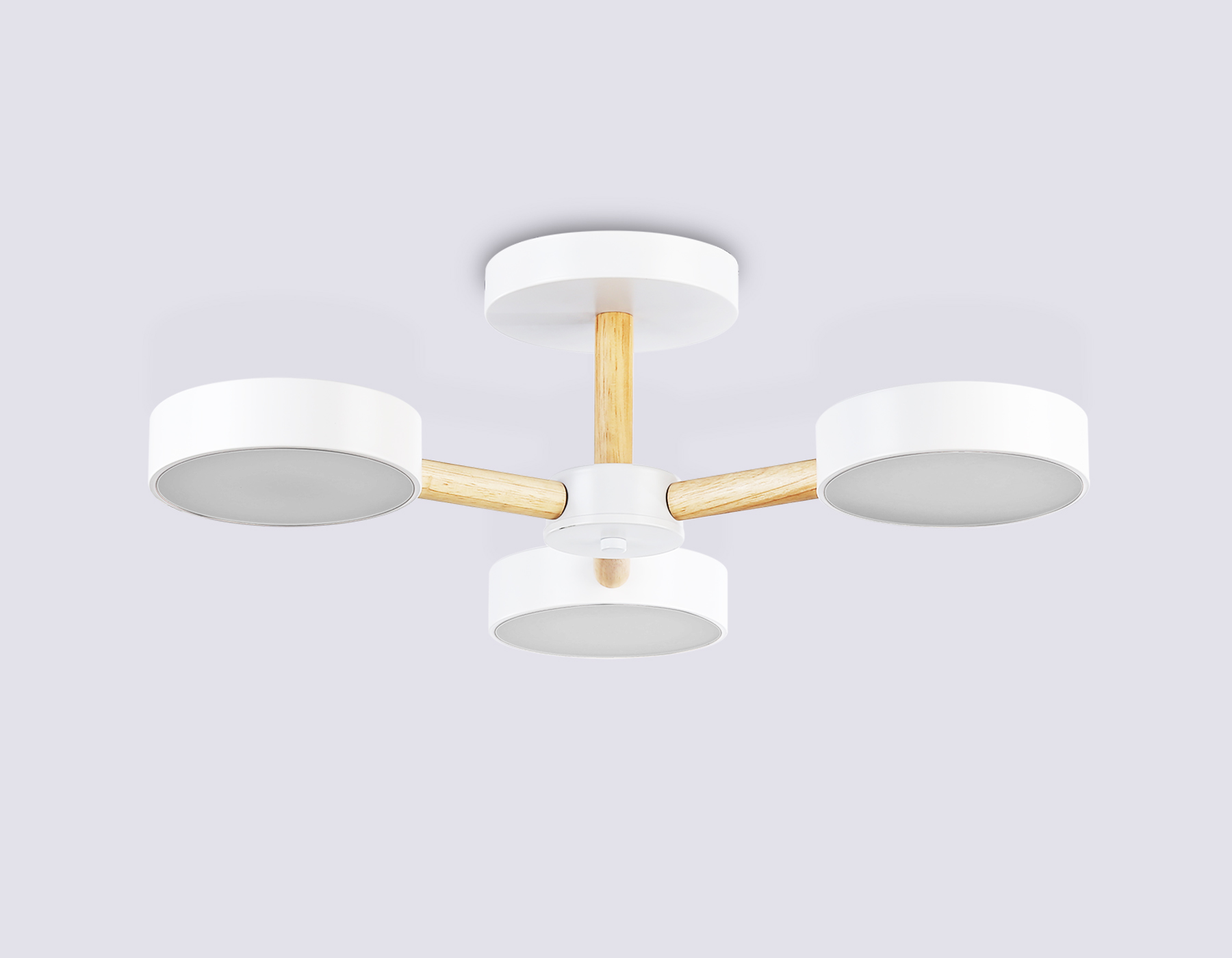 FL4821/3 WH белый 3000K-6400K 40W D580*160 (ПДУ ИК)