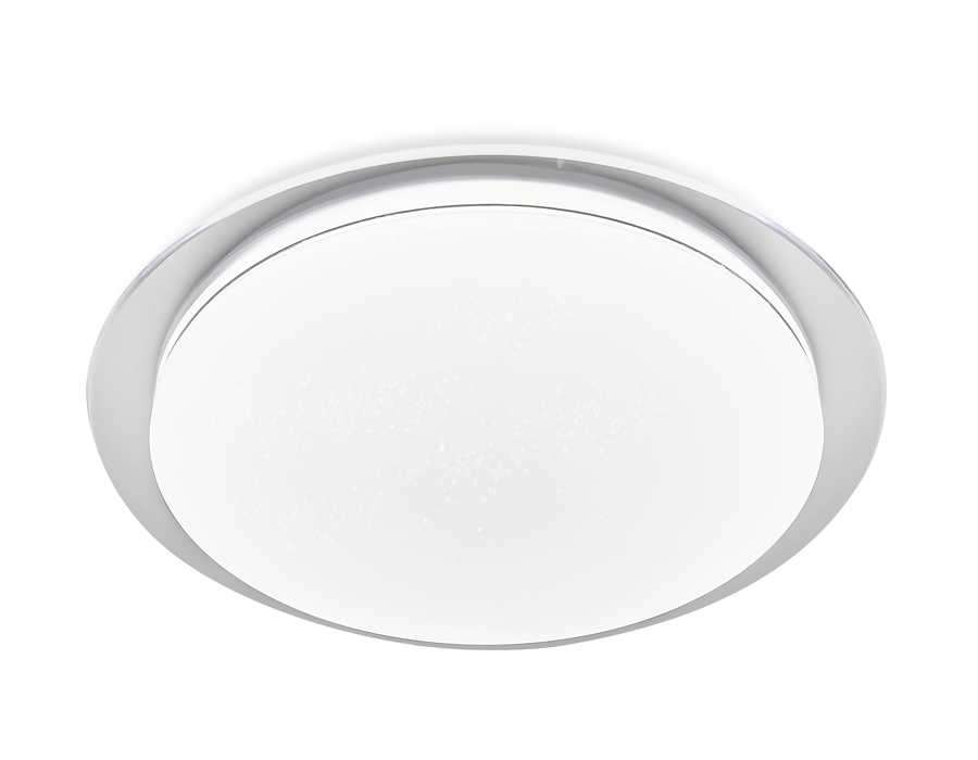 Потолочный светодиодный светильник  Ambrella  FF48 WH белый 72W D570*85 (ПДУ ИК)