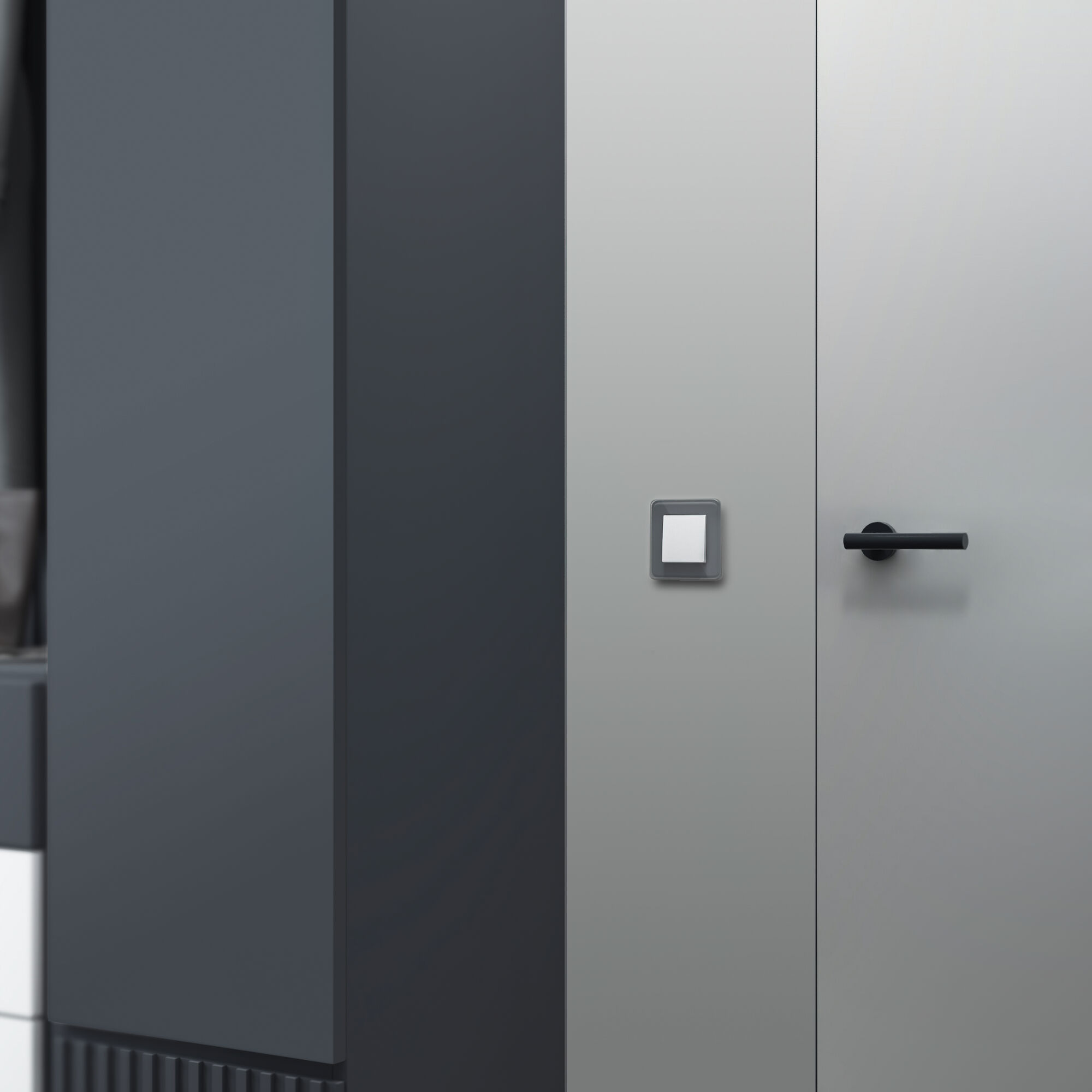 Рамка WERKEL на 1 пост Elite (графит, стекло) W0012440