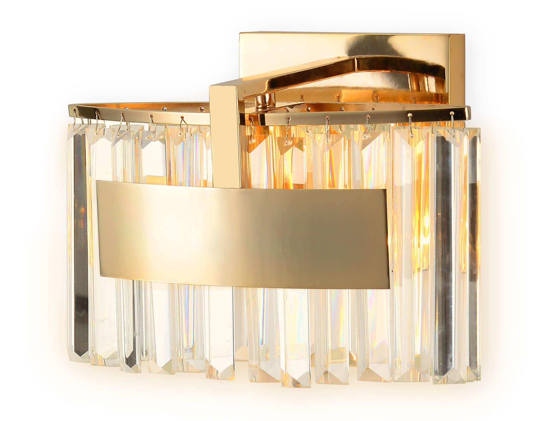 Настенный светильник Ambrella TR5095 GD/CL золото/прозрачный E14 max 40W 348*200*234