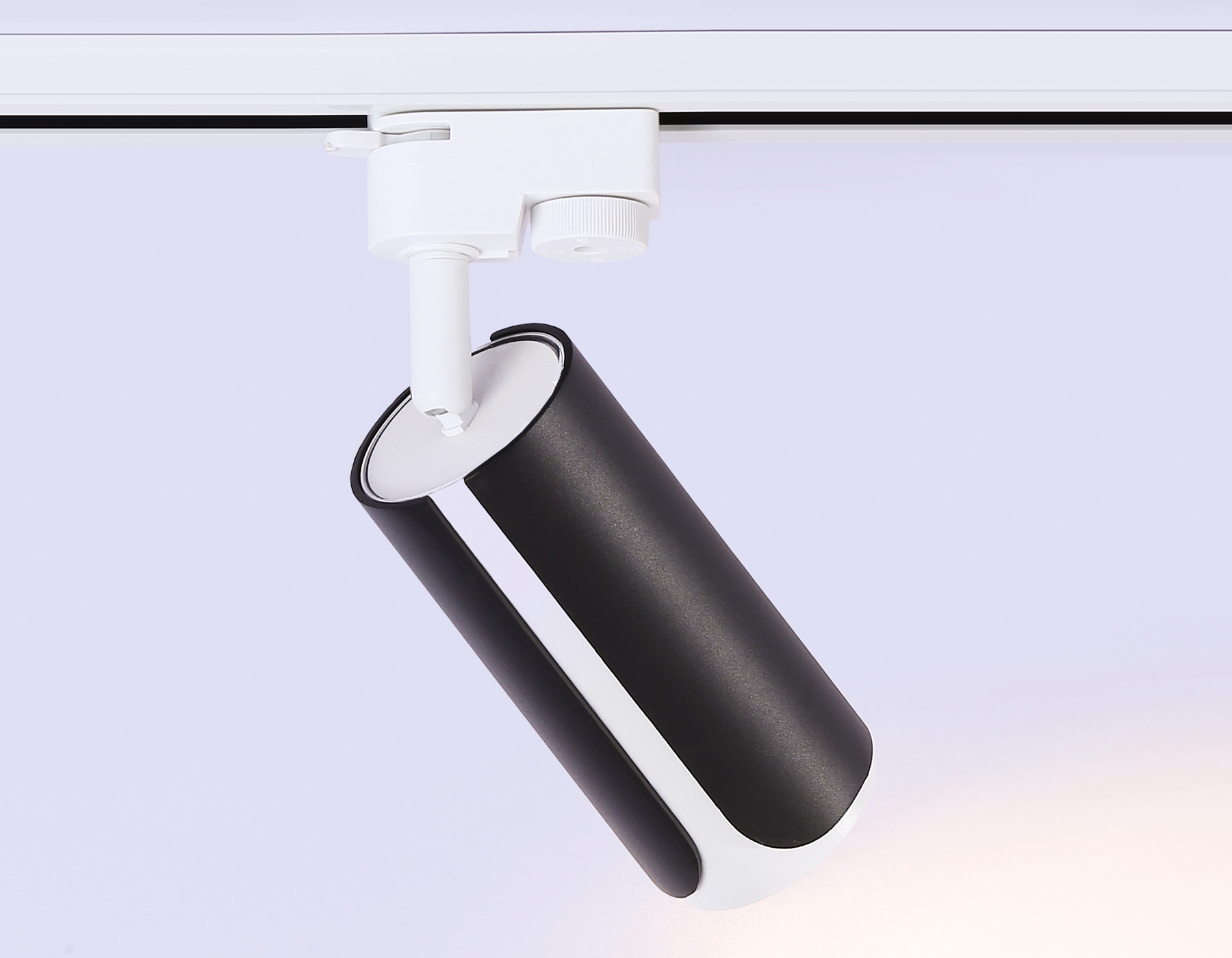 Трековый светильник Ambrella GL5155 BK/WH черный/белый GU10 D58*130