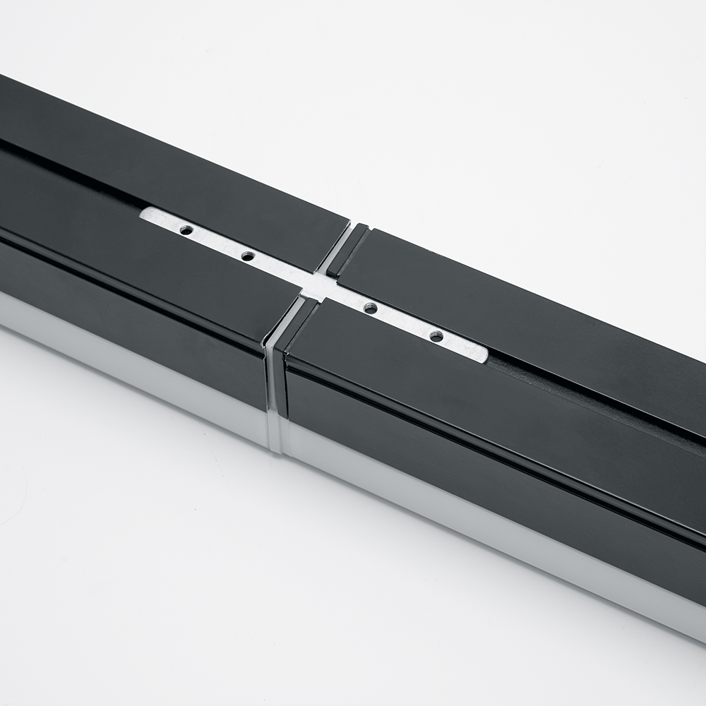 Светильник светодиодный линейный Feron AL4020 IP20 24W 6500K, рассеиватель матовый в алюминиевом корпусе, черный 1180*50*55мм серия MattLine