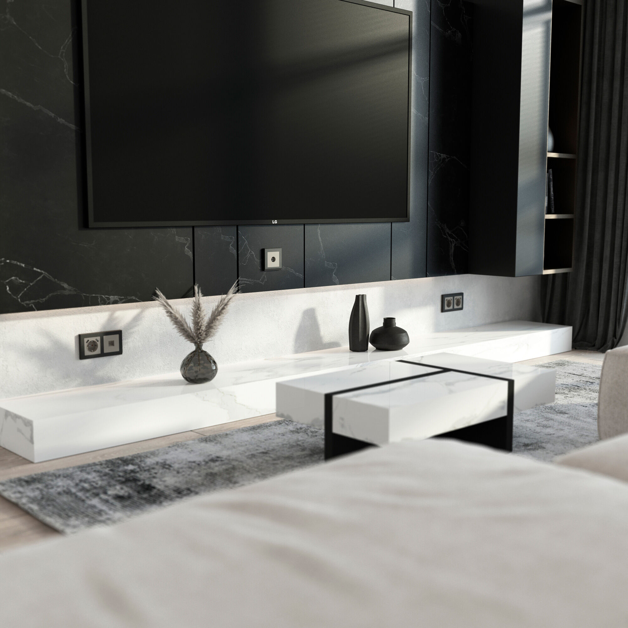 W1283004/ ТВ-розетка оконечная (дымчатый) W1283004