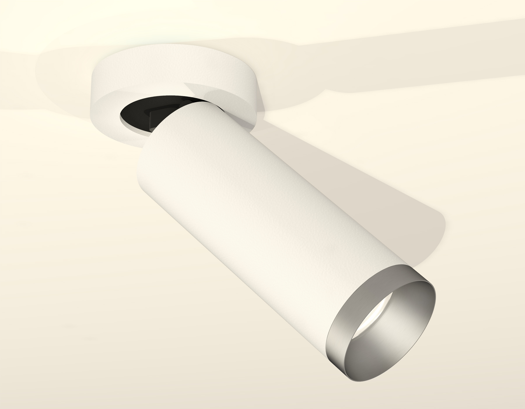 Накладной поворотный светильник XM6342203 SWH/MCH белый песок/хром матовый MR16 GU5.3 (A2228, C6342, N6133)