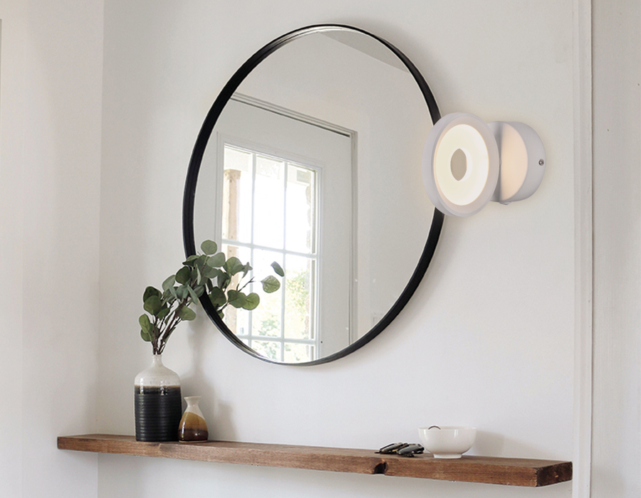 Настенный светильник Ambrella Sota FW198 WH 7W 3000K белый