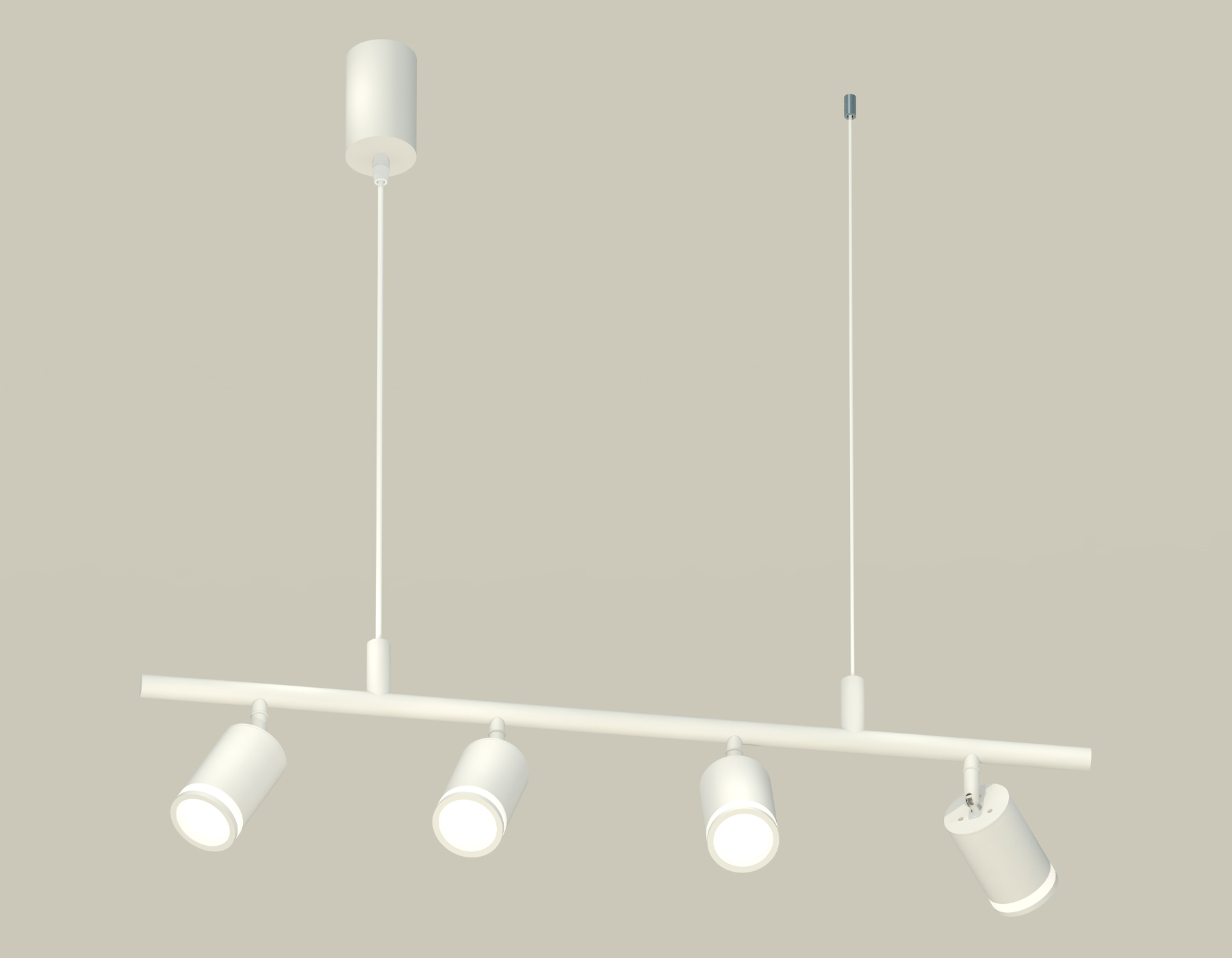 Подвесной светильтник Ambrella XB9001150/4 SWH/FR белый песок/белый матовый MR16 GU5.3 (С9001, С6312, N6220)