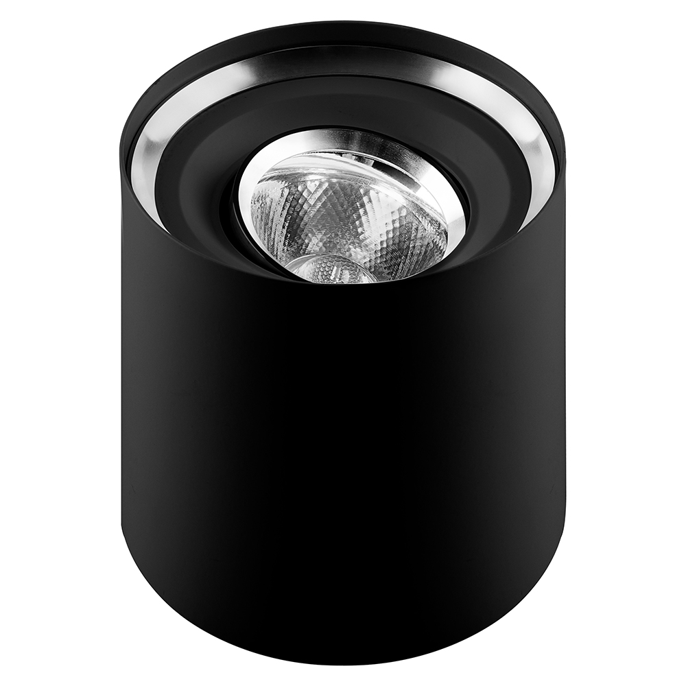 Светодиодный светильник Feron AL515 накладной 5W 4000K черный поворотный