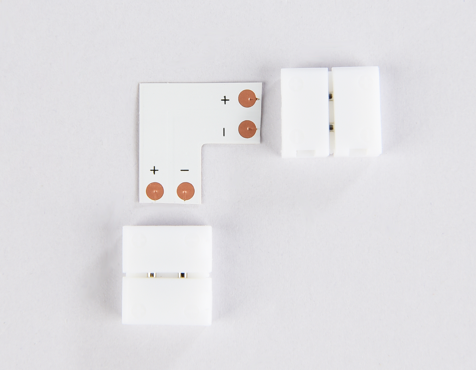 GS6551 Соединитель угловой L 5050 12/24V (2 конт.) (10шт)