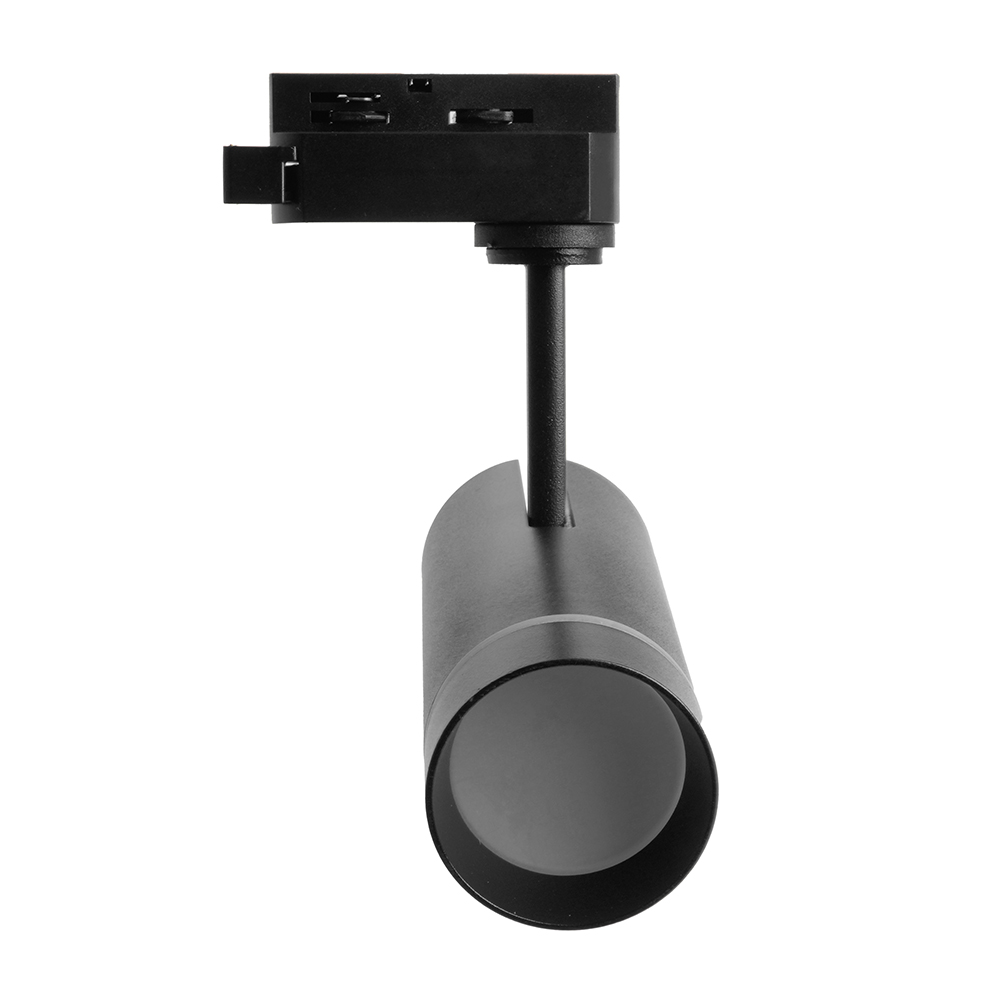 Светодиодный светильник Feron AL106 трековый однофазный на шинопровод 12W 2700K 80 градусов черный Светодиодный светильник Feron AL106 трековый однофазный на шинопровод 12W 2700K 80 градусов черный