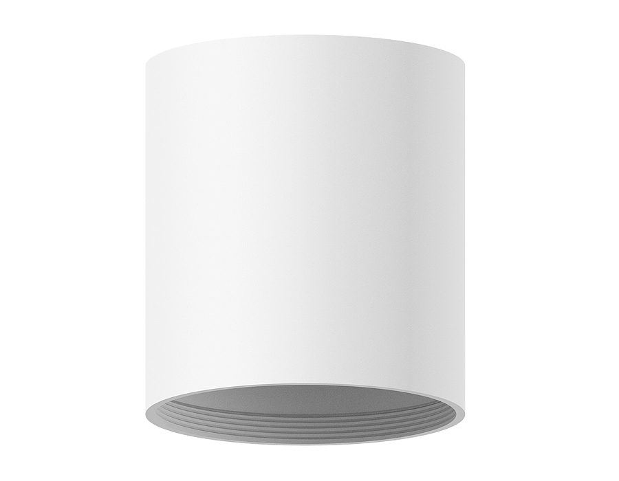 Корпус светильника накладной Ambrella C7421 SWH белый песок D70*H80mm MR16 GU5.3 для насадок D70mm