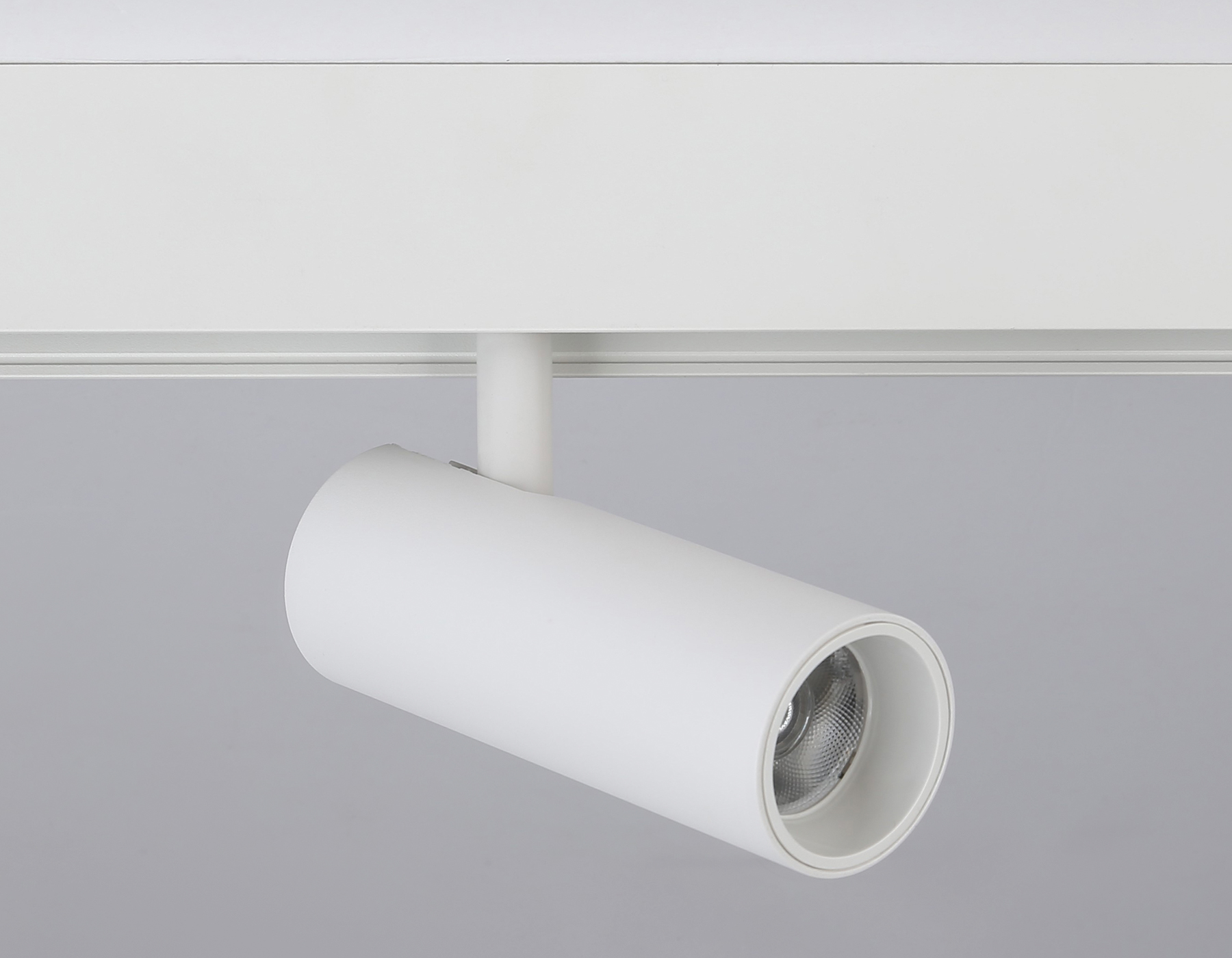 Трековый низковольтный светильник GL3819 WH белый IP20 10W 4200K 48V 24° D47*128