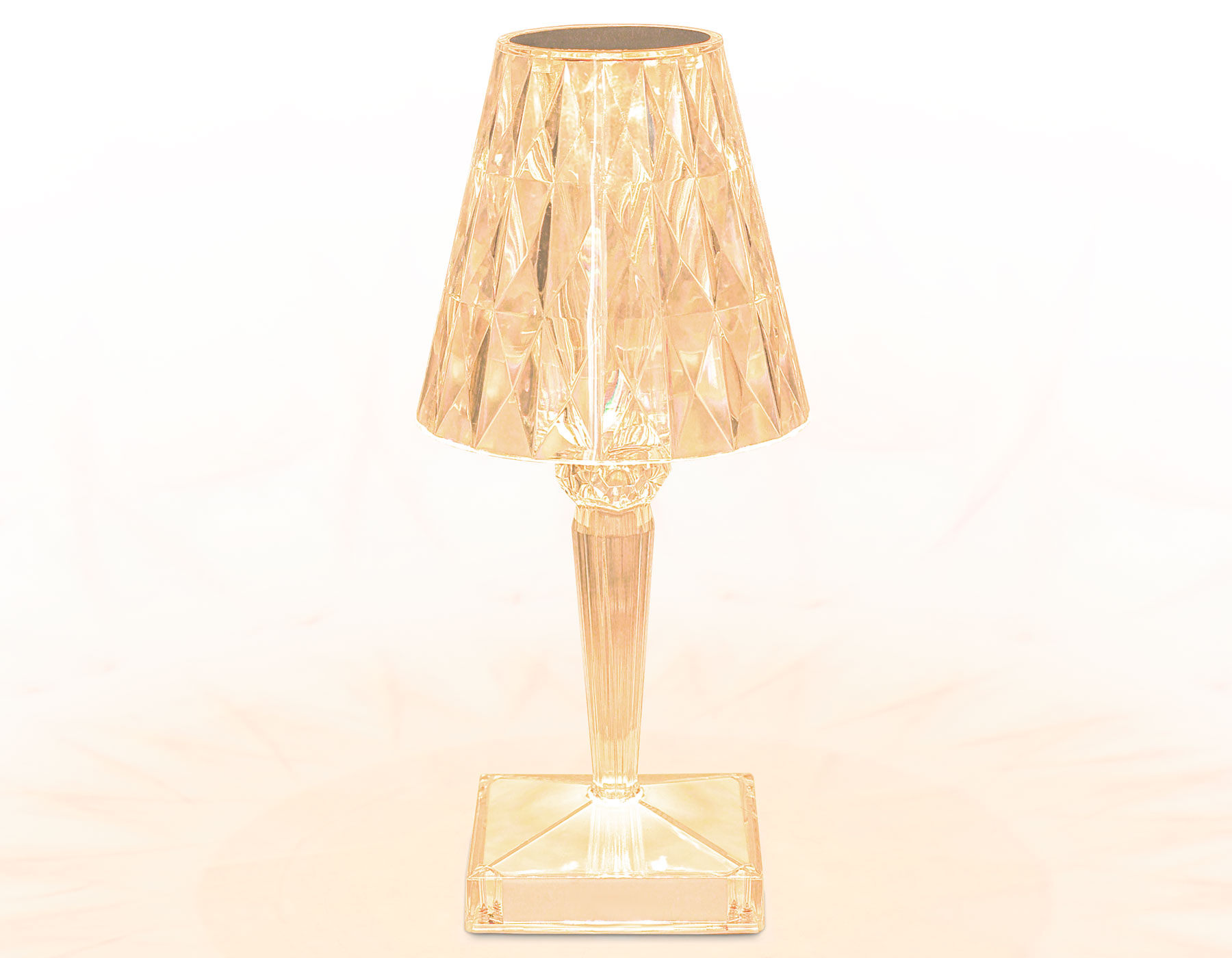 Настольный светильники Ambrella DE8057 CL прозрачный LED RGB 3W