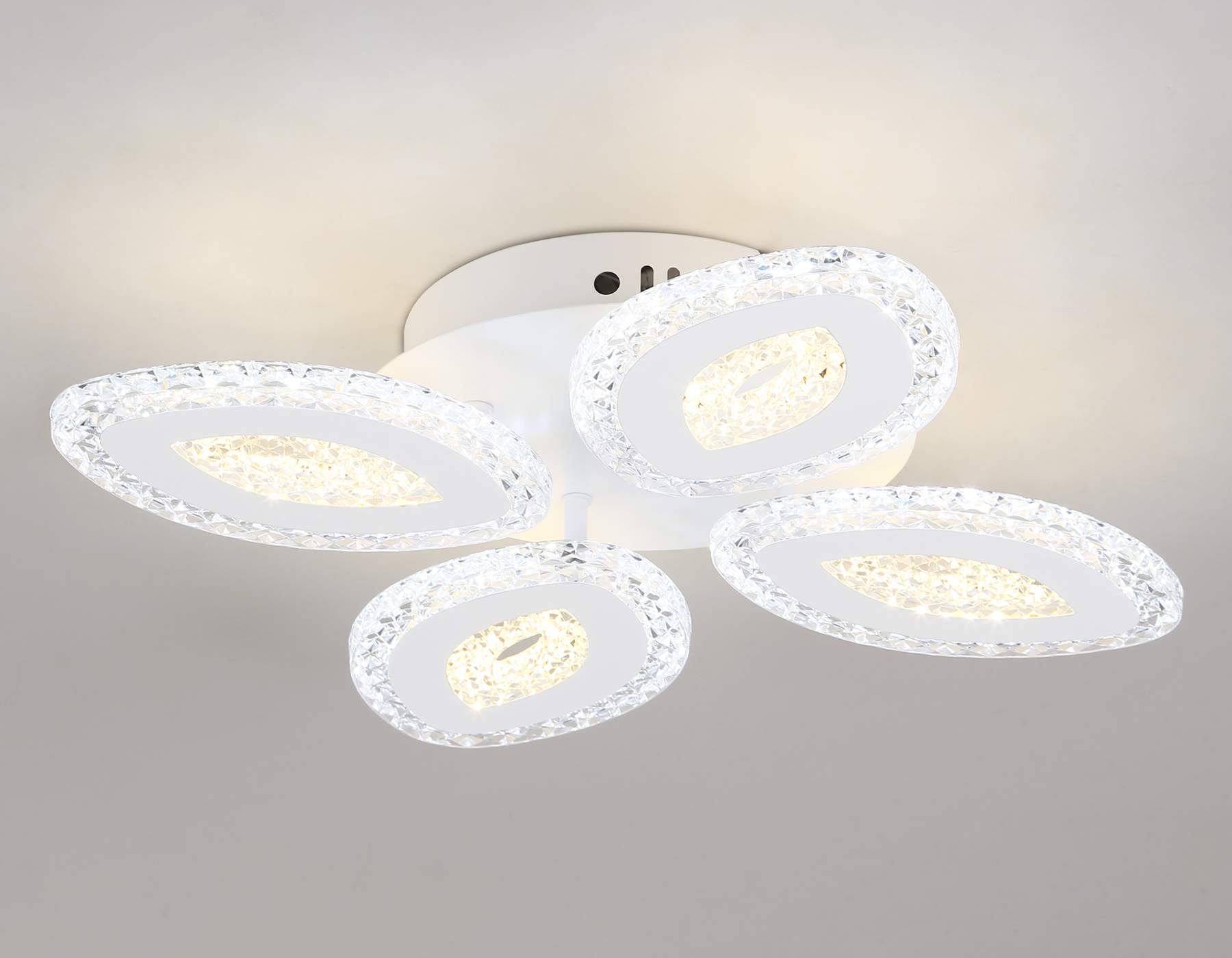 Потолочный LED светильник FA4012/4 WH белый 60W 3000K+6400K/4200K/6400K+3000K 330*330*85 (ПДУ ИК)