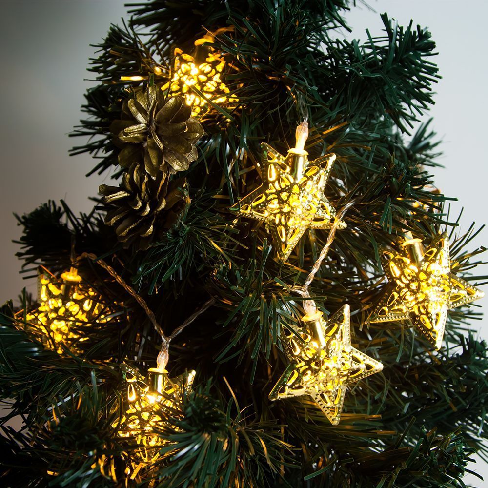 Светодиодная гирлянда Feron CL553 фигурная теплый белый с питанием от батареек