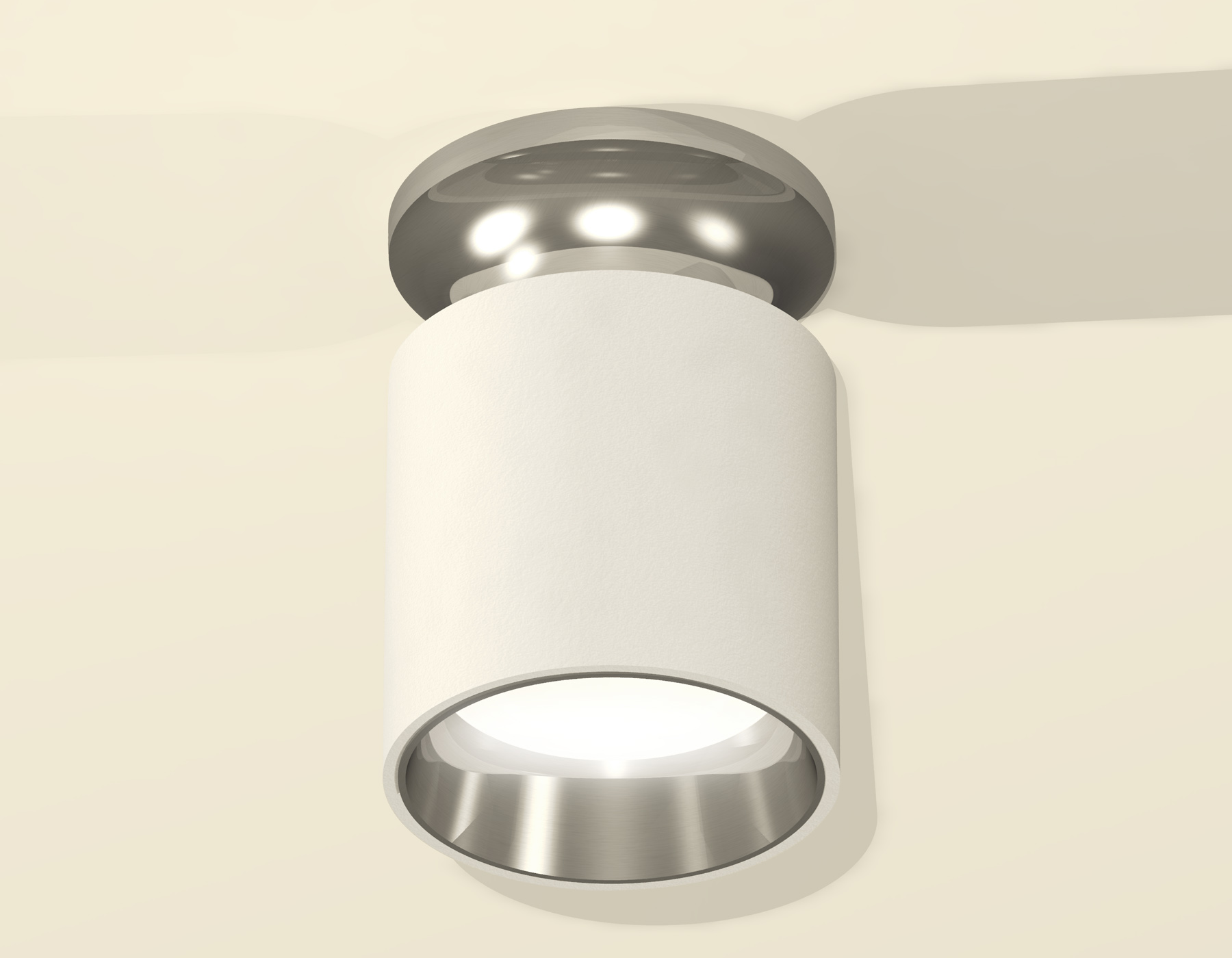 Накладной светильник XS6301142 SWH/PSL белый песок/серебро полированное MR16 GU5.3 (N6903, C6301, N6112)