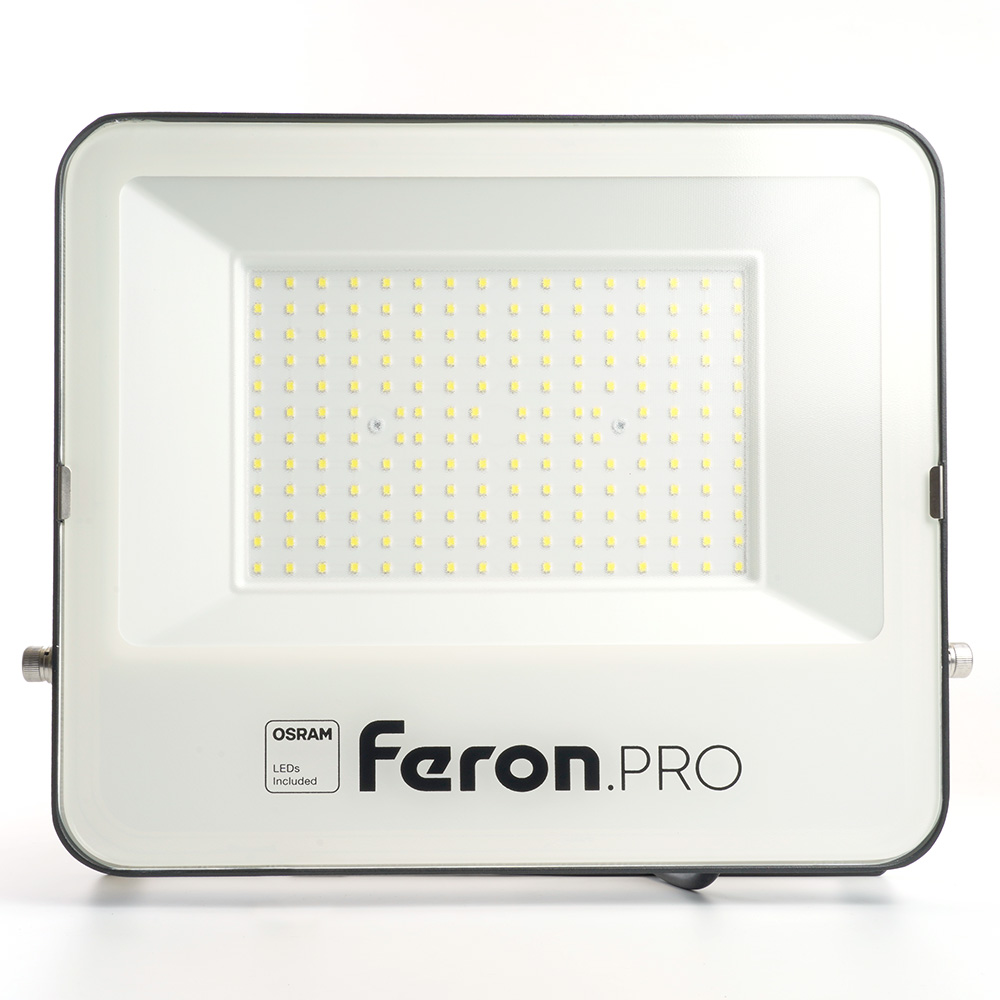 Светодиодный прожектор Feron.PRO LL-1000 IP65 200W 6400K черный