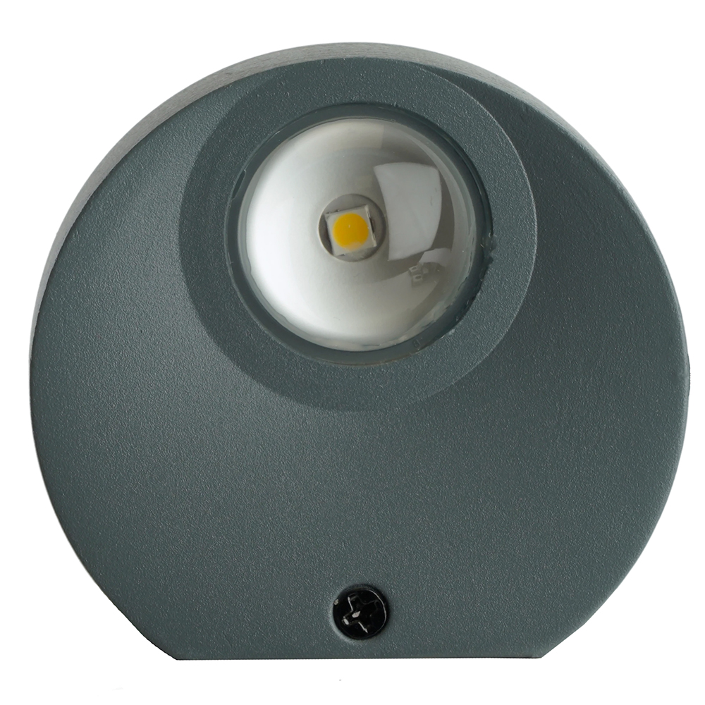 Светодиодный светильник стационарный Feron AL53 MINI 2*1W 4000K серый