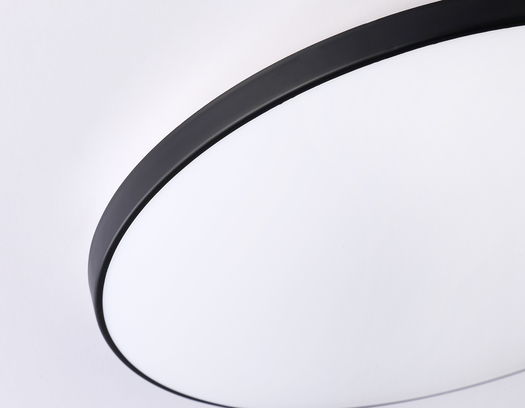 Потолочный светильник Ambrella FZ1226 BK черный IP44 24W 4200K D372*55 (Без ПДУ)