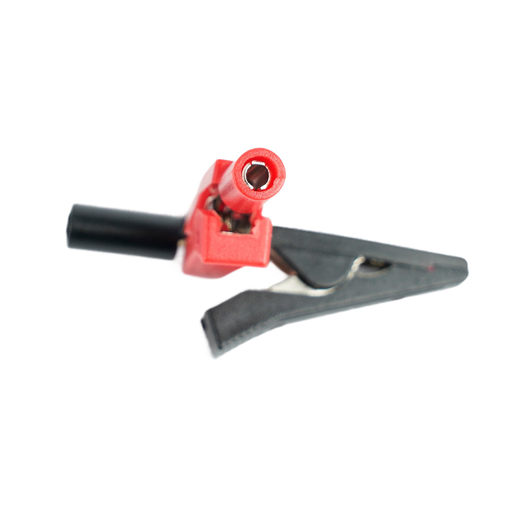 MTM TL 002 Комплект зажимов "крокодил", медь, красный/черный