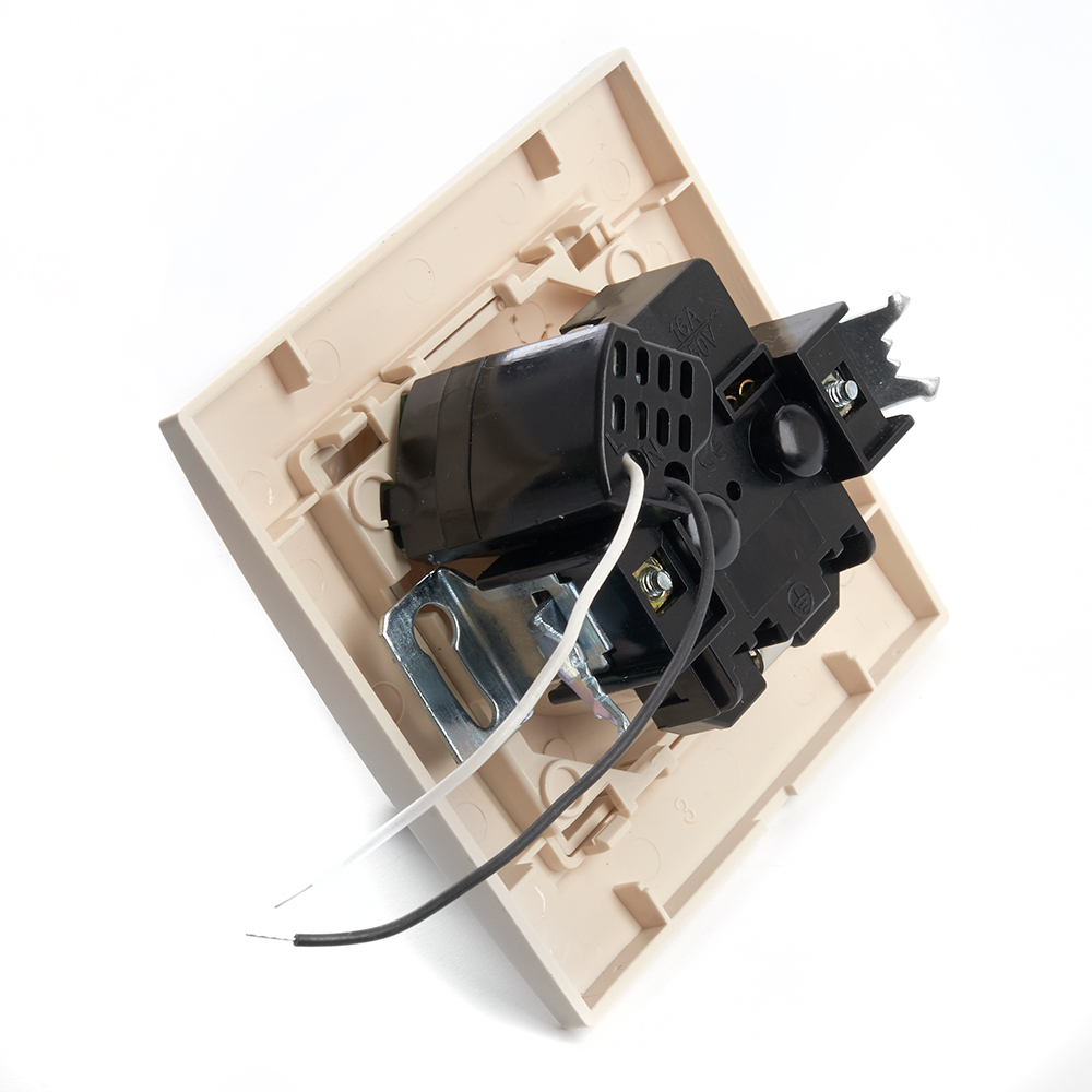 Розетка 1-местная STEKKER, PST16-9011-02 220В, 16А с USB, серия Эрна,слоновая кость, 39237