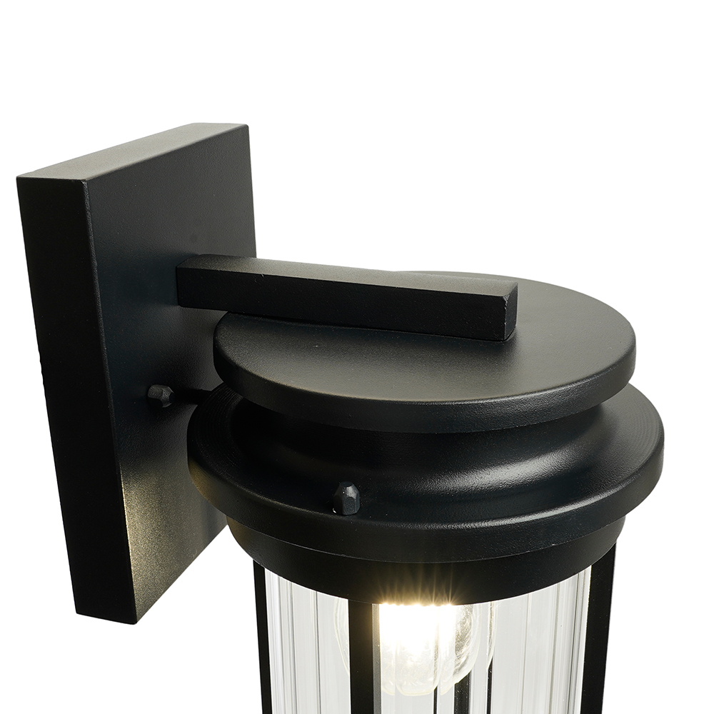 Светильник садово-парковый Feron PL781  на стену вниз 40W 220-240V E27, черный