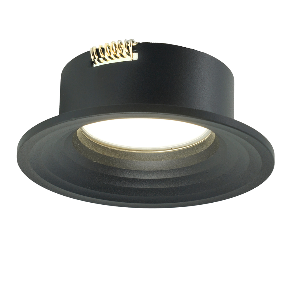 Светильник встраиваемый Feron DL3111 потолочный MR16 G5.3 черный