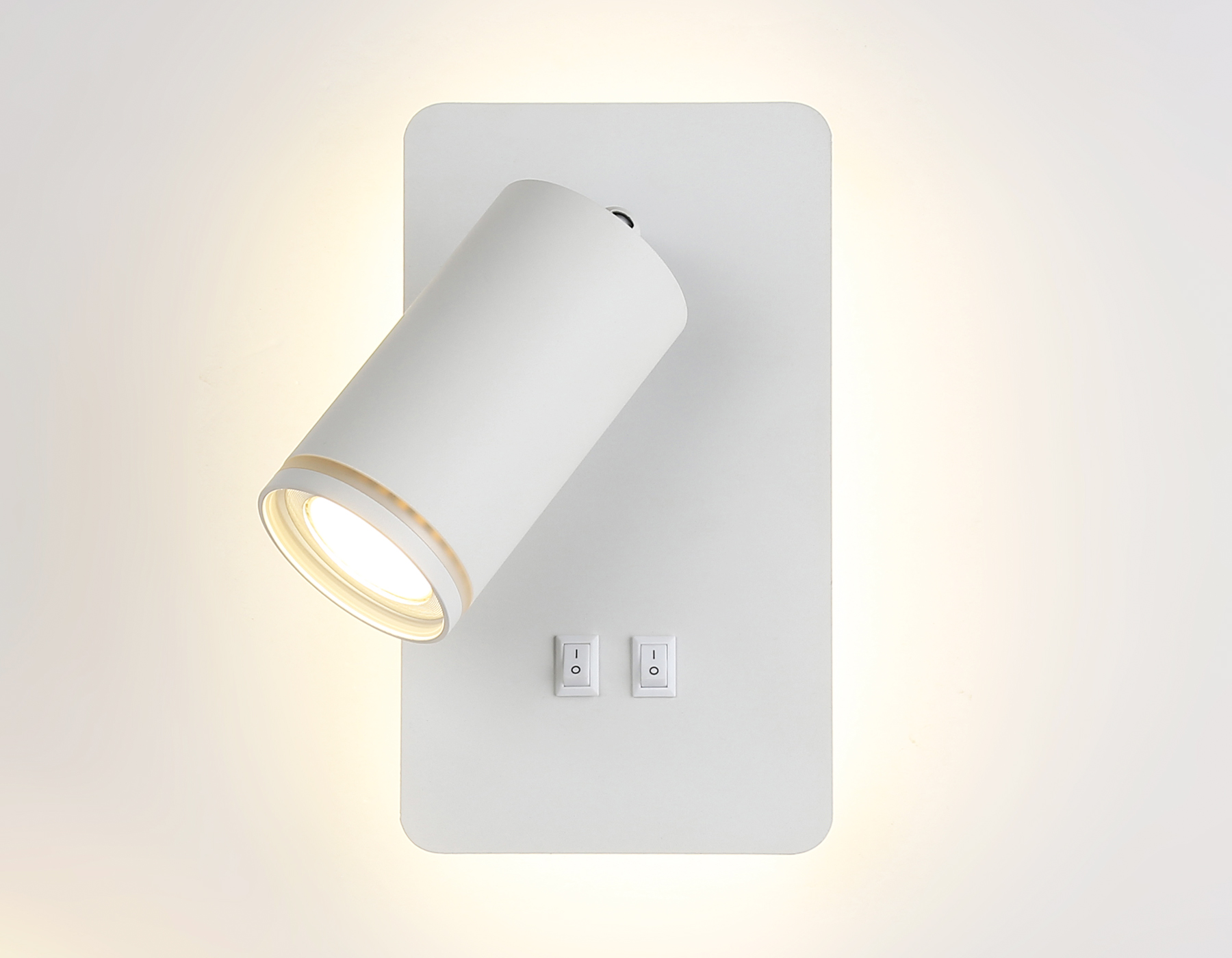 Настенный светильник Ambrella FW2465 WH белый LED 4200K 9W 185*105*150