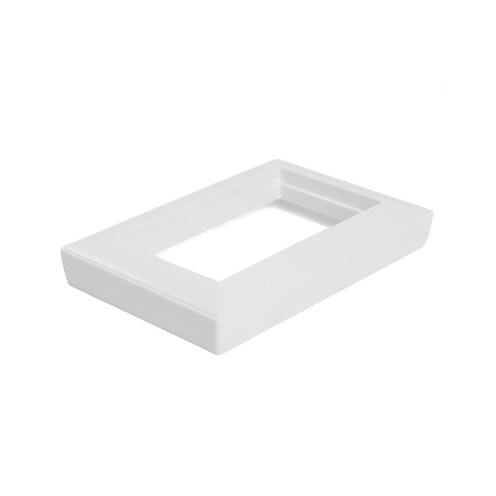 Рамка  2-местная (без перемычки),  пластик, STEKKER, PFR00-7012-01, серия Катрин, белый