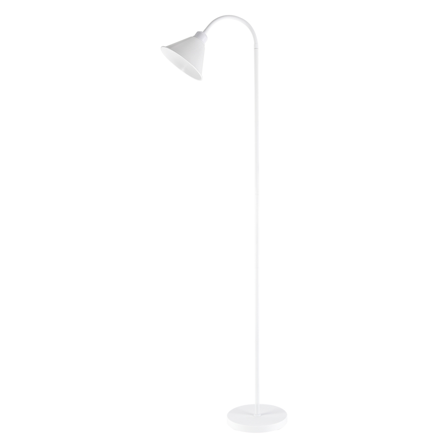 Торшер напольный под лампу е27*2  General  GFL-007  150см  белый  (801007) (1/4)