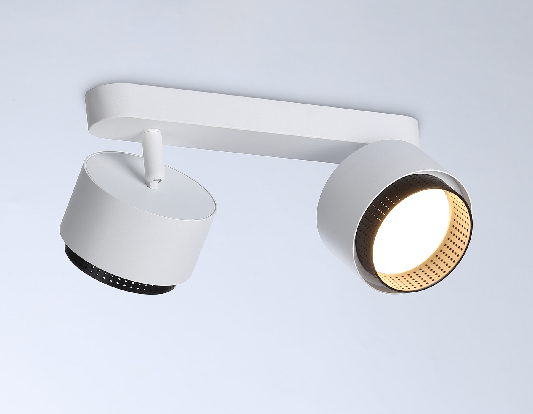 TN71285/2 WH/BK белый/черный GX53/2 max 12W 270*95*137