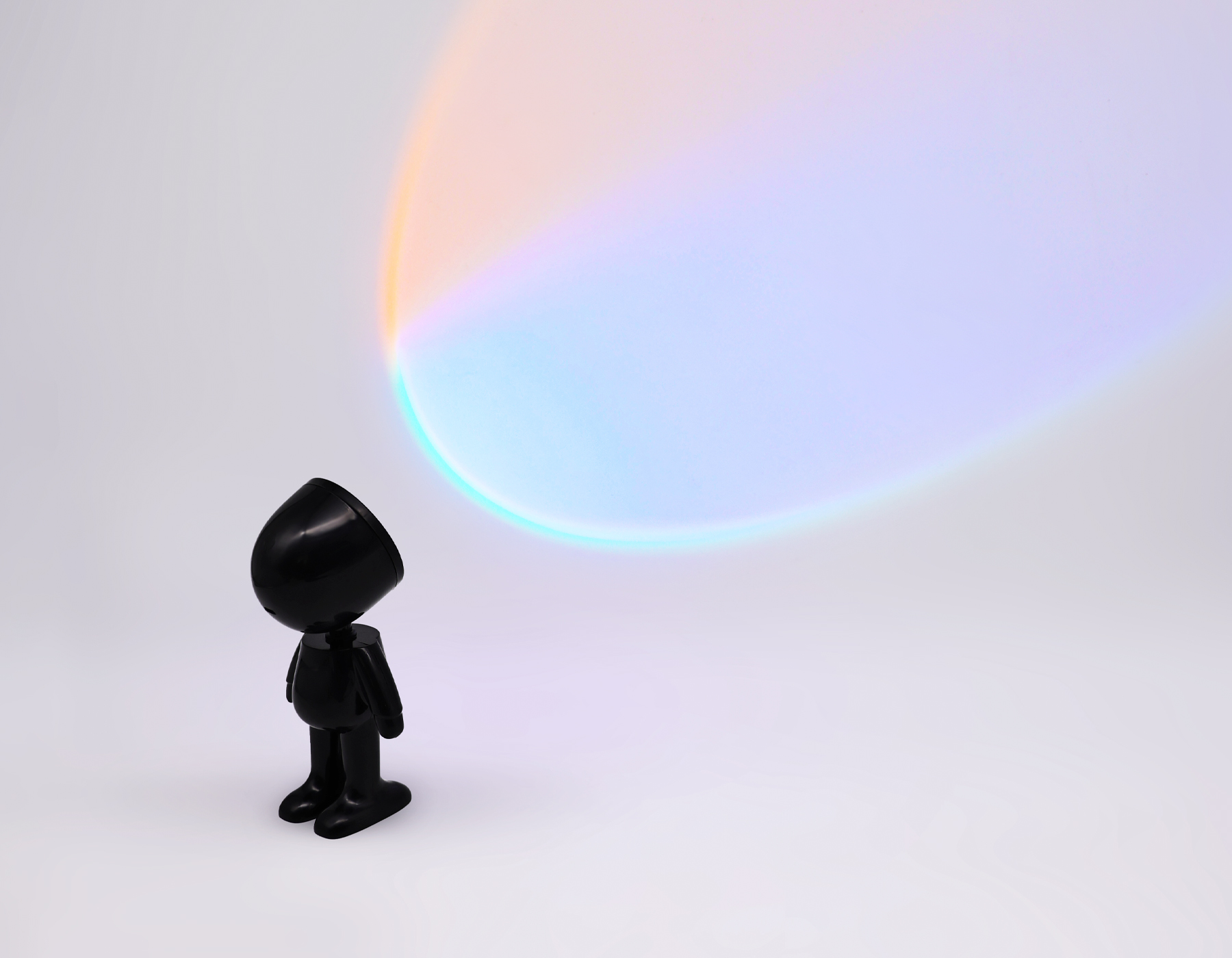 Настольный светильники Ambrella DE8227 BK черный LED Красный+Синий 3W