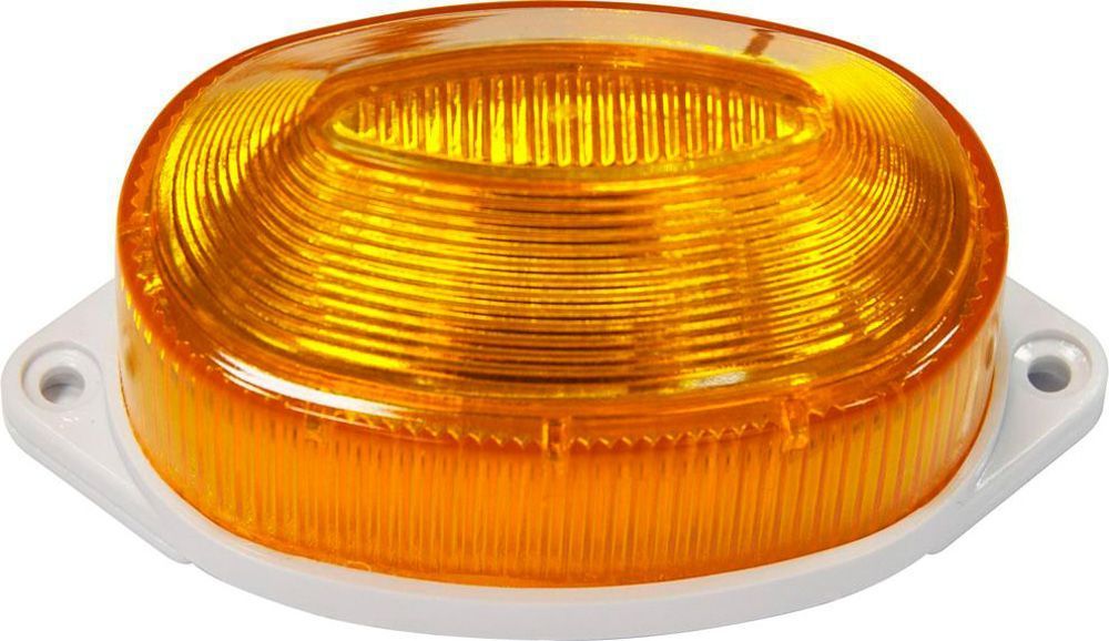 Светильник-вспышка (стробы) 3,5W 230V, желтый, ST1D Светильник-вспышка (стробы) 3,5W 230V, желтый, ST1D