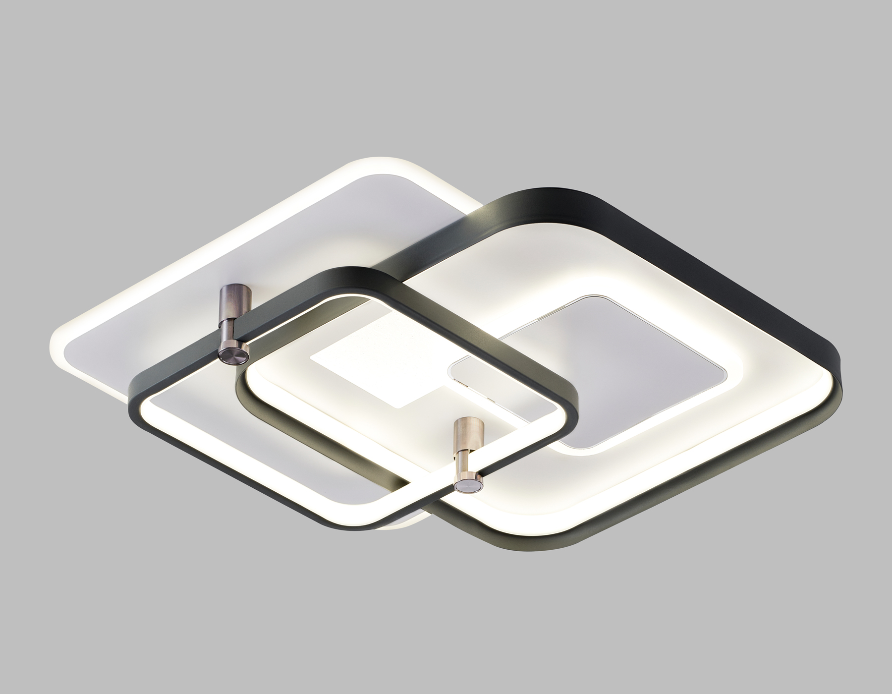 FL5055 WH/GR белый/серый 134W 3000K-6400K 480*480*100 (ПДУ РАДИО 2.4G)