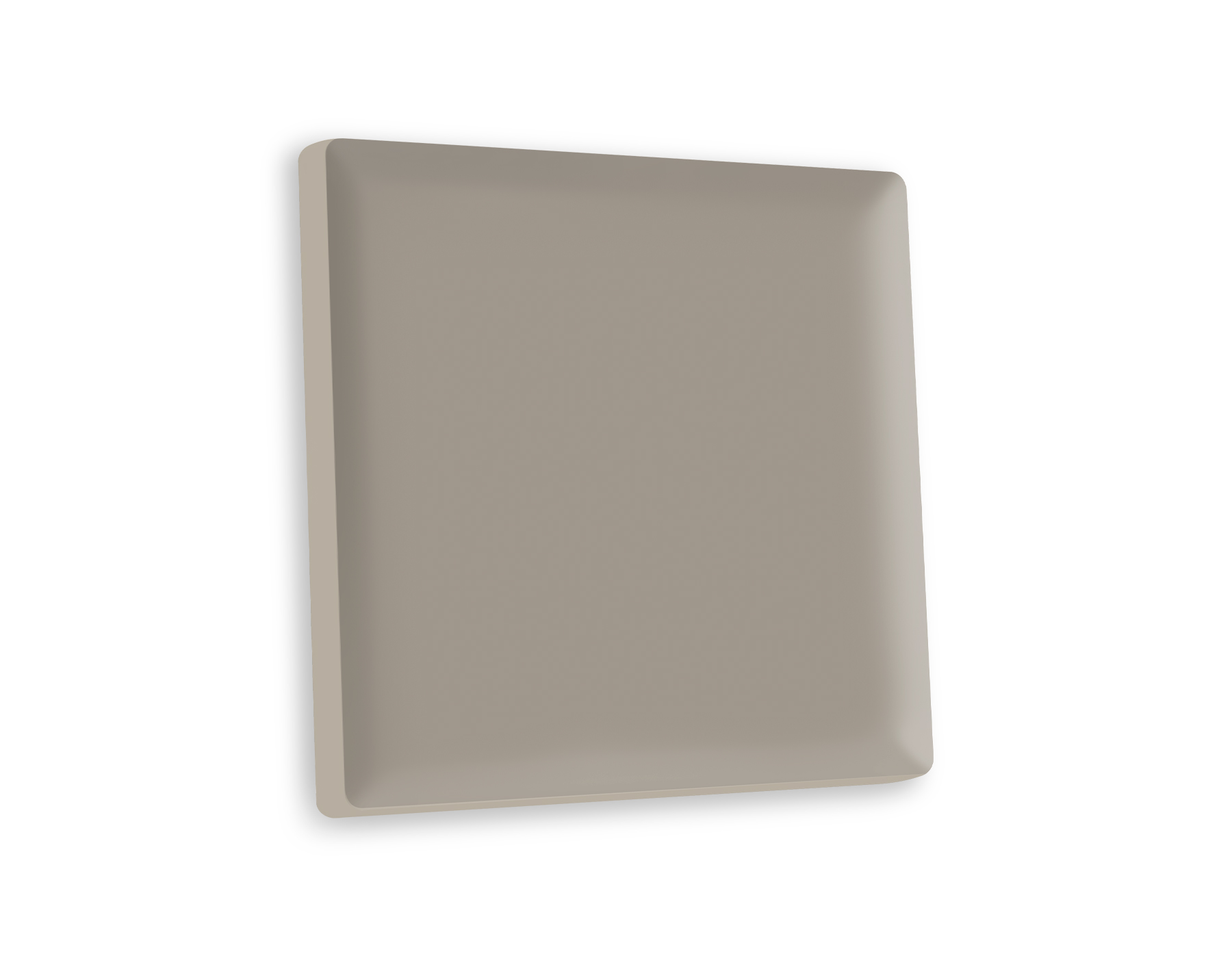 AP3610 Лицевая панель ALFA (Серо-бежевый матовый) для 1-кл выключателей QUANT