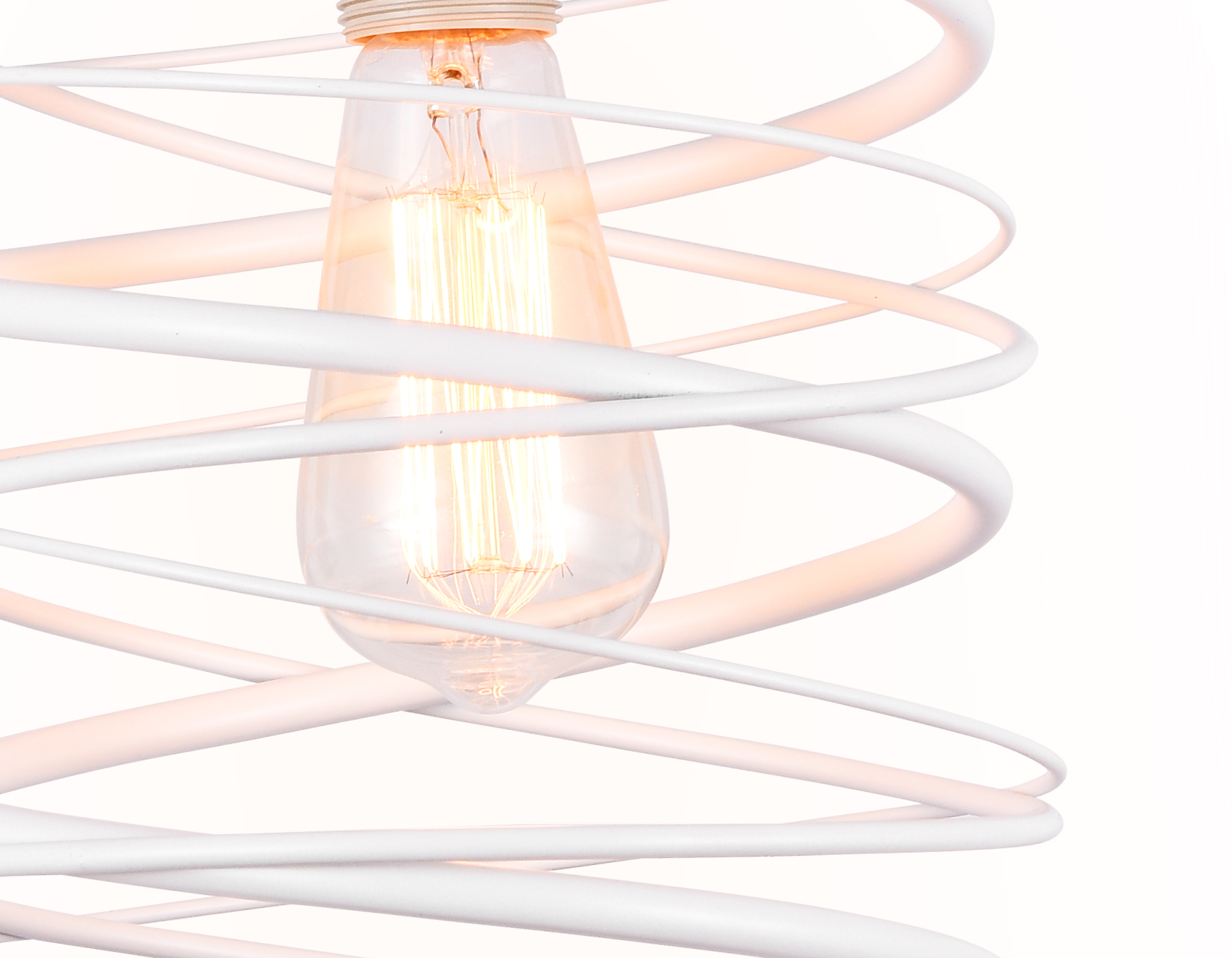 Подвесной светильник Ambrella TR8400 WH белый E27 max 60W D210*1060