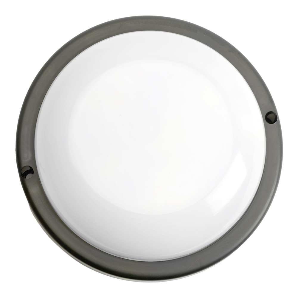 Светильник светодиодный пылевлагозащищённый Feron AL3005 в пластиковом корпусе 12W 6500K 220V IP65 черный