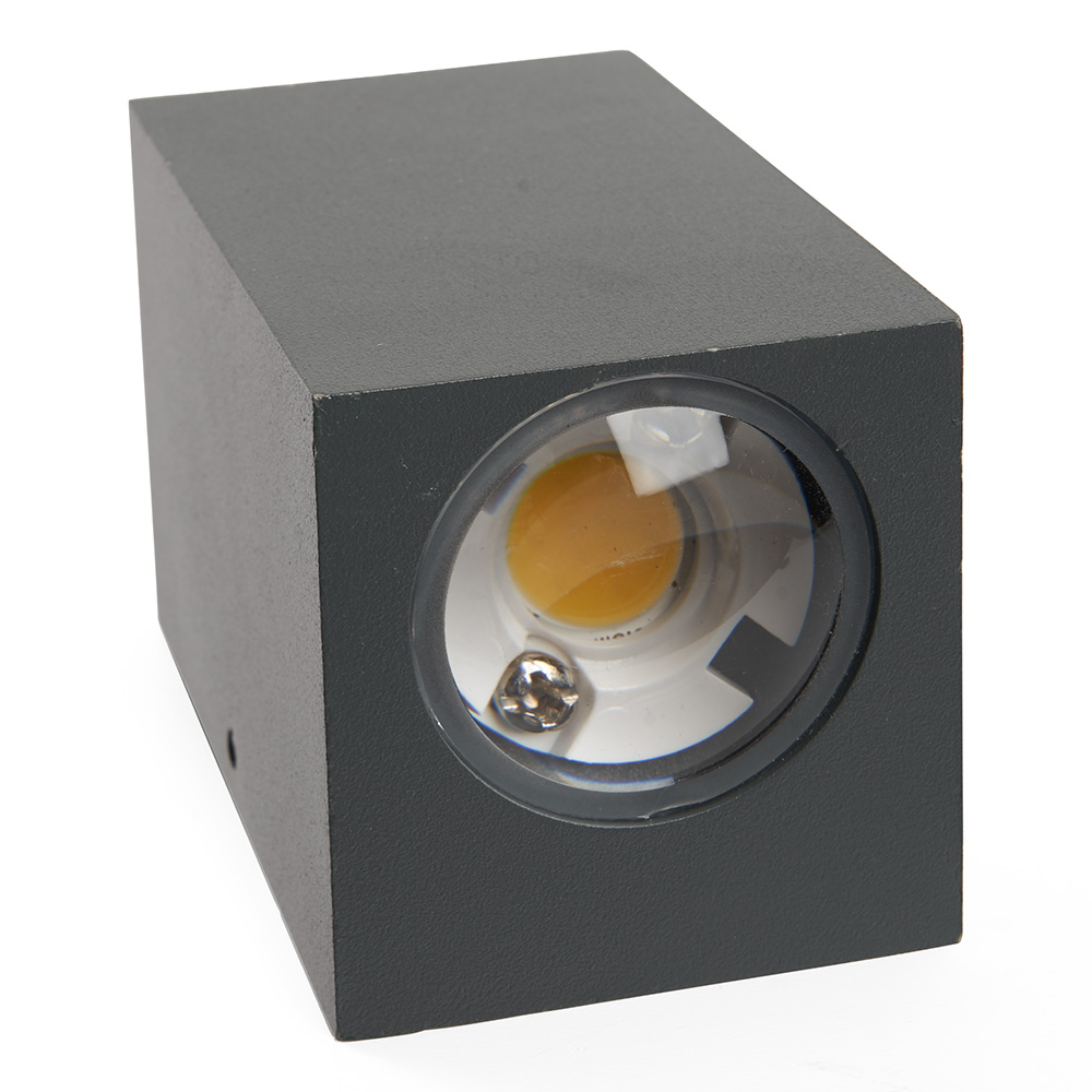 Светильник уличный светодиодный Feron DH055, 2*5W, 800Lm, 4000K, серый Светильник уличный светодиодный Feron DH055, 2*5W, 800Lm, 4000K, серый