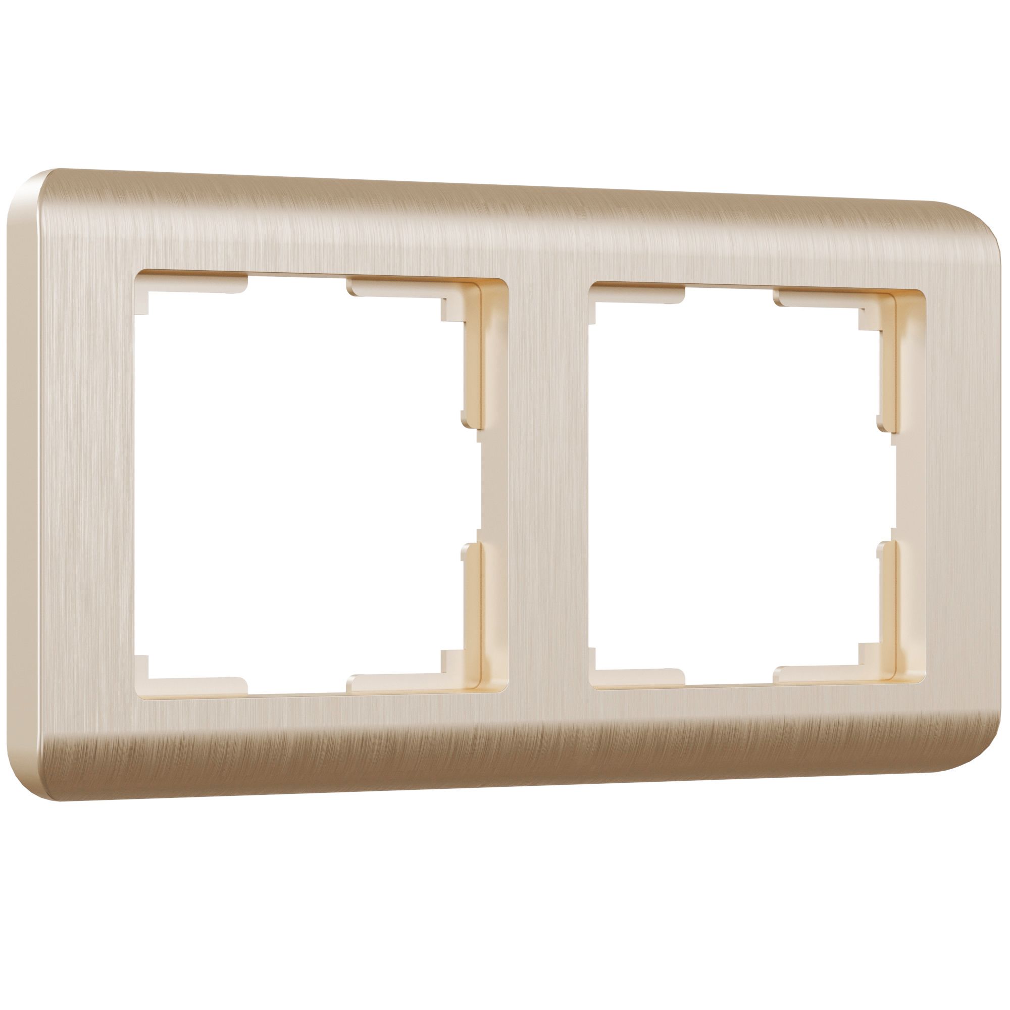 Рамка WERKEL Stream на 2 поста (шампань) WL12-Frame-02 / W0022111 / a034612