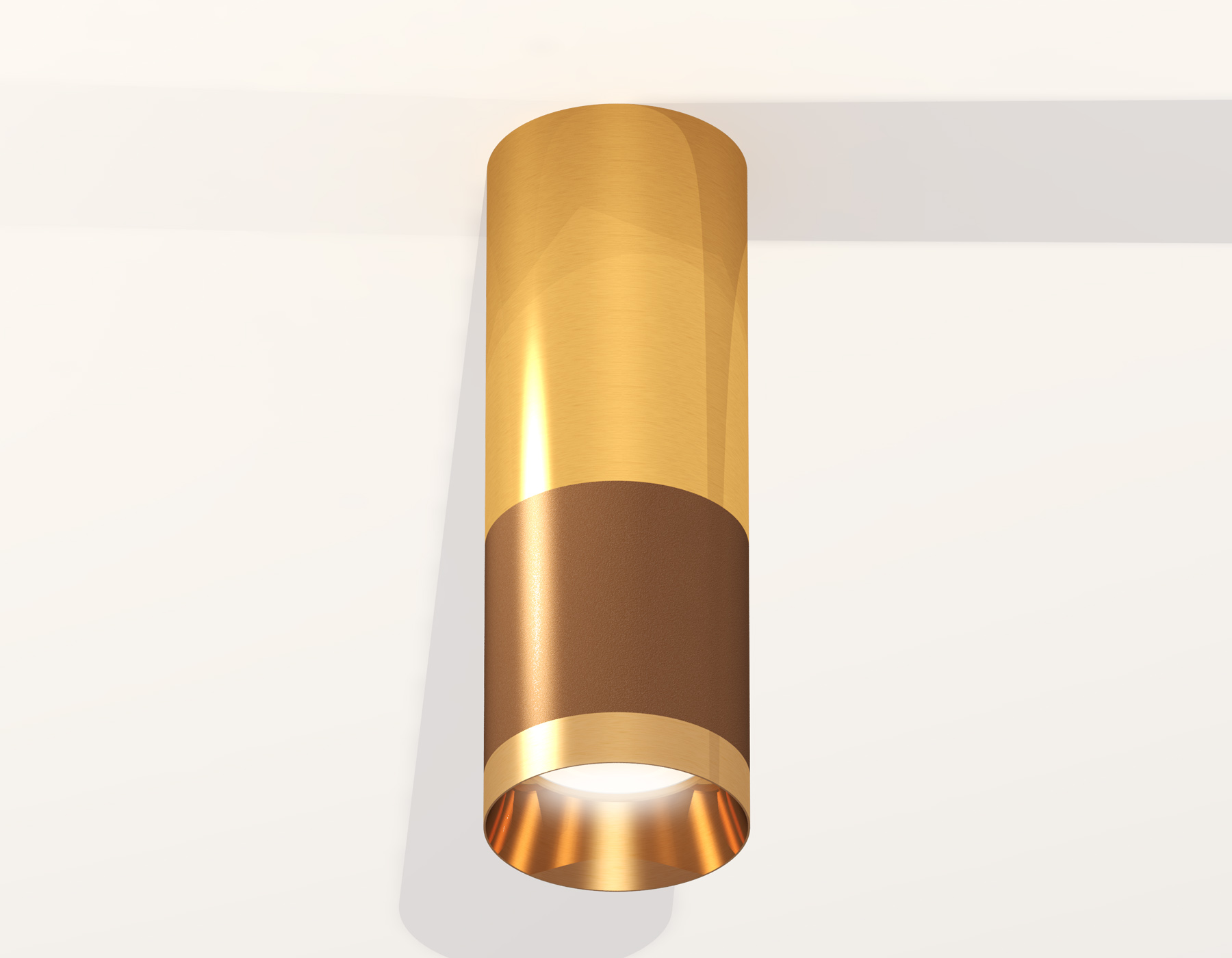 Накладной светильник XS6304080 SCF/PYG кофе песок/золото желтое полированное MR16 GU5.3 (C6304, C6327, A2010, N6134)