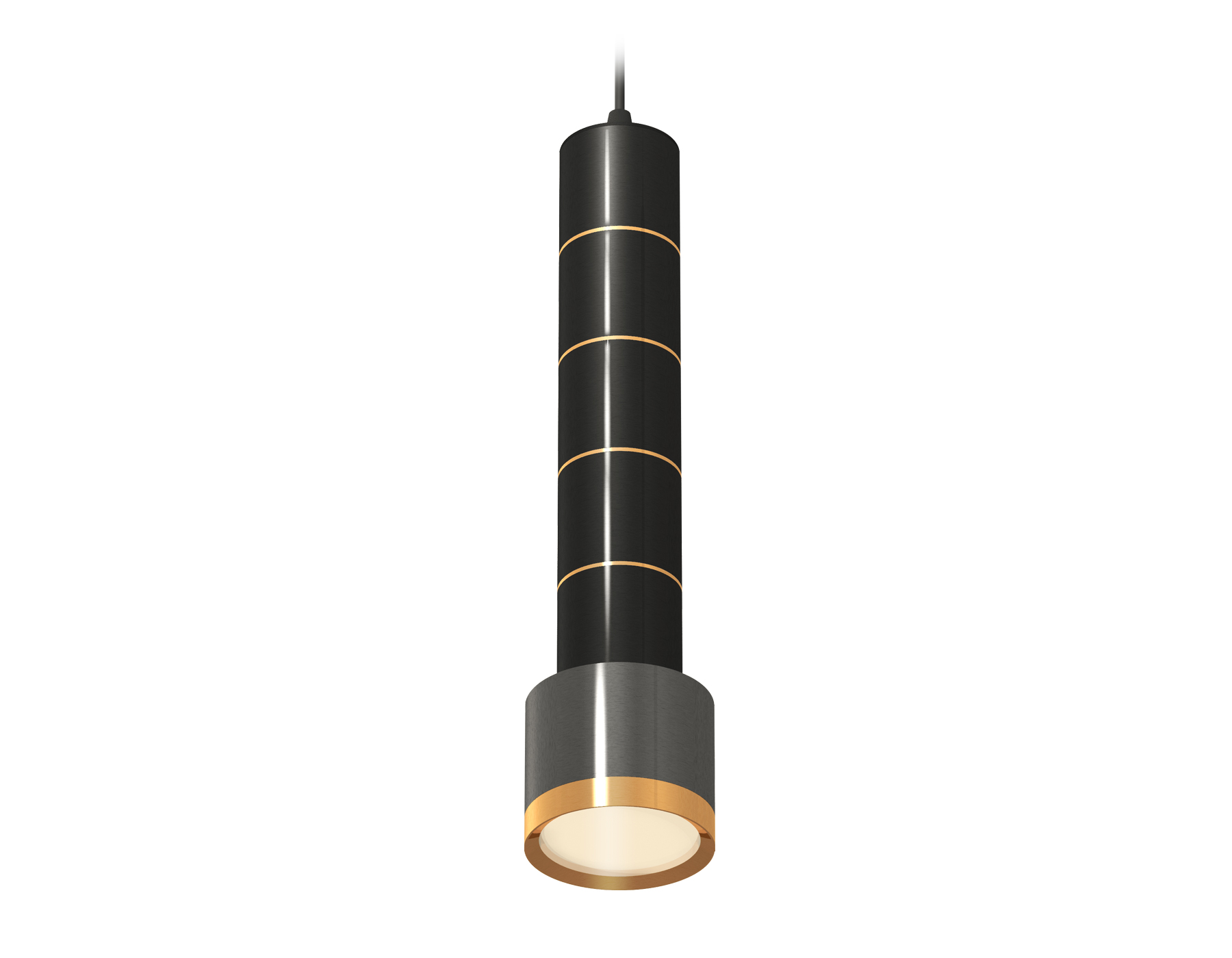 Подвесной светильник XP8115010 DCH/PYG черный хром/золото желтое полированный GX53 Подвесной светильник XP8115010 DCH/PYG черный хром/золото желтое полированный GX53