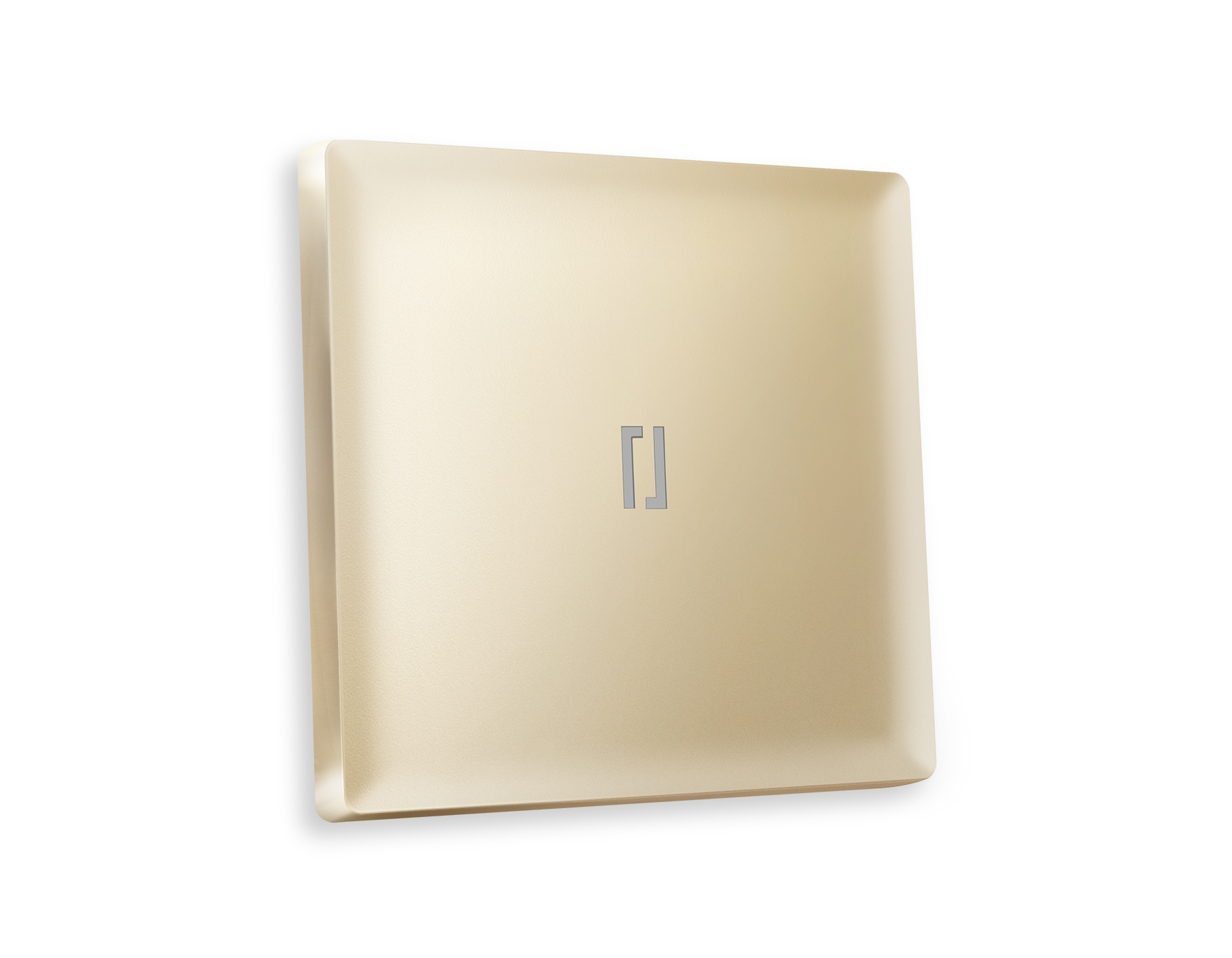 AP6020 Лицевая панель ALFA (Шампань) для 1-кл выключателей с подсветкой QUANT