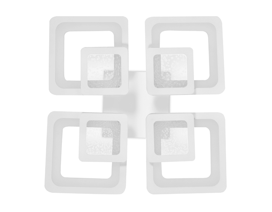 Потолочный светодиодный светильник Ambrella FA427/4 WH белый 176W (ПДУ РАДИО 2.4)