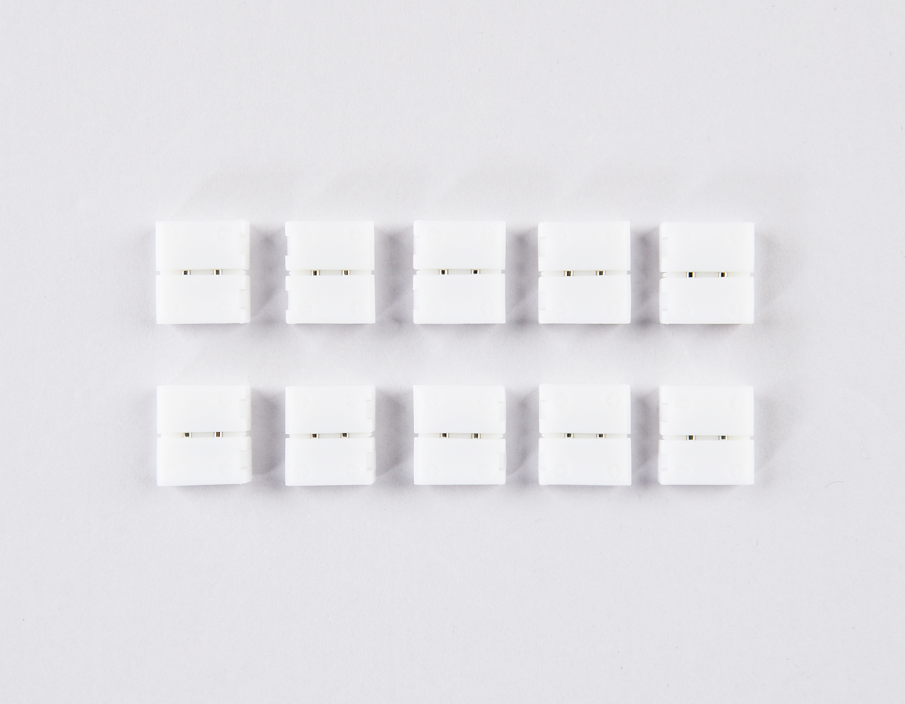 GS6051 Cоединитель прямой 5050 12/24V (2 конт.) (10шт) GS6051 Cоединитель прямой 5050 12/24V (2 конт.) (10шт)