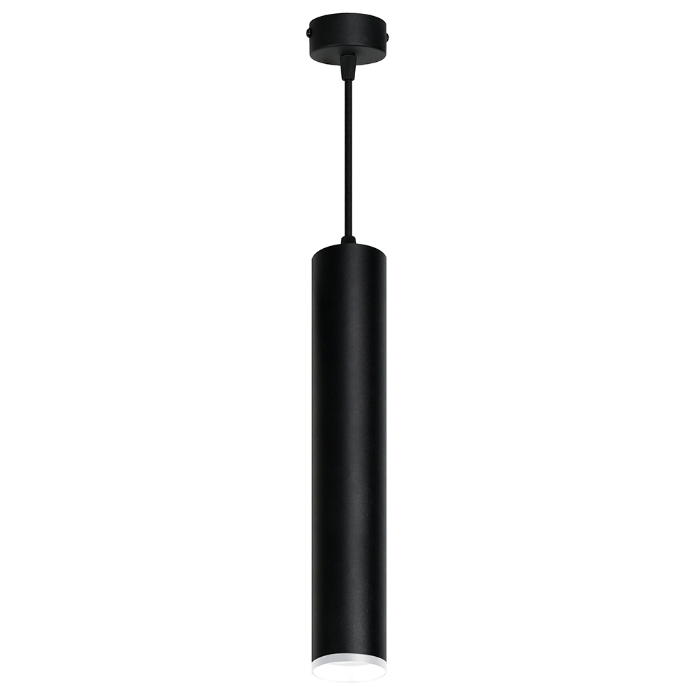 Светильник потолочный Feron ML1768 на подвесе  MR16 35W 230V, черный 55*280 Светильник потолочный Feron ML1768 на подвесе  MR16 35W 230V, черный 55*280
