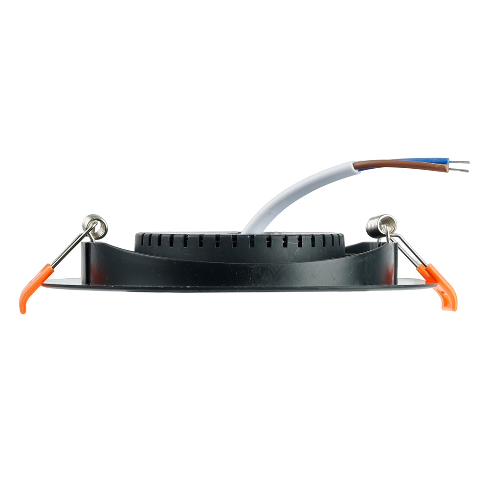 Светодиодный светильник Feron.ONE AL540 встраиваемый 12W 4000K черный "круг"